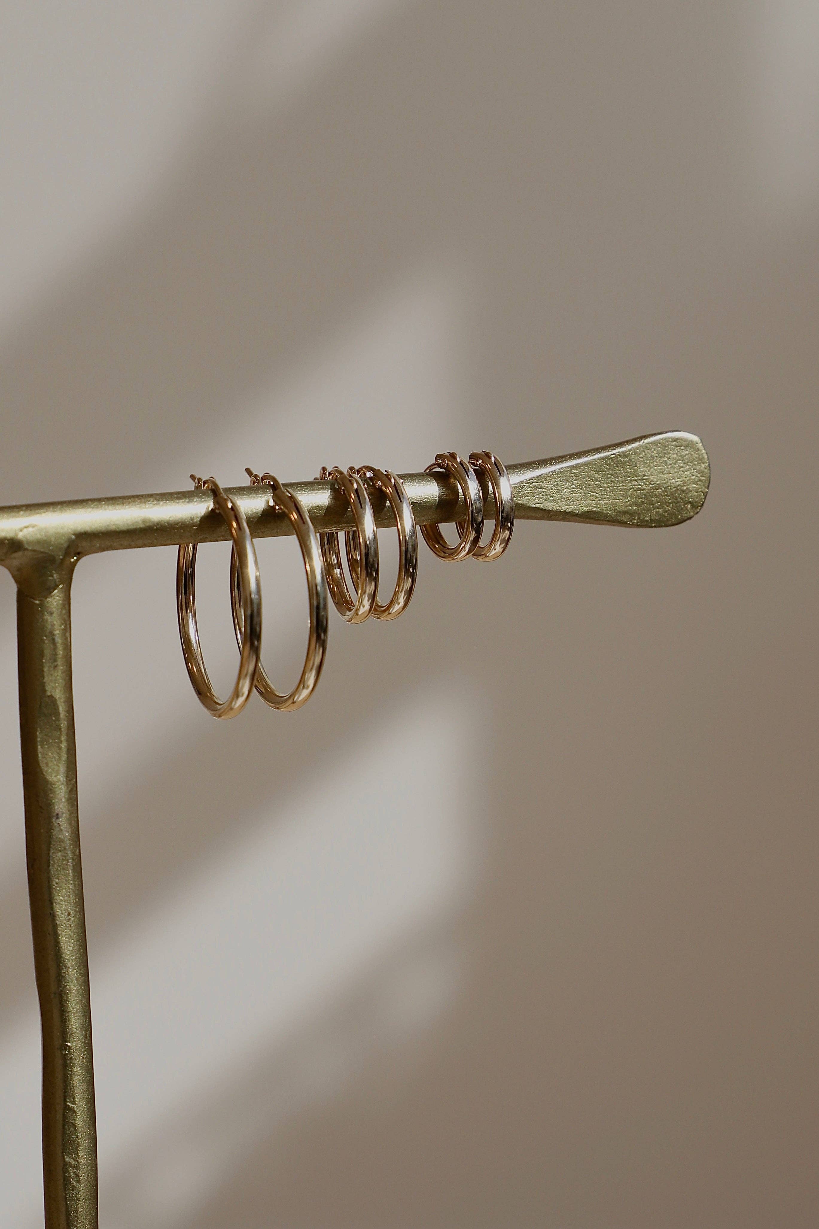 Small Gold Filled Hoop Earrings
