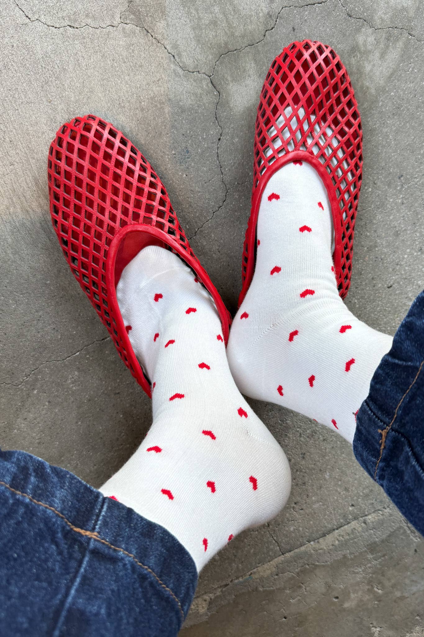 Seafoam Sneaker Socks