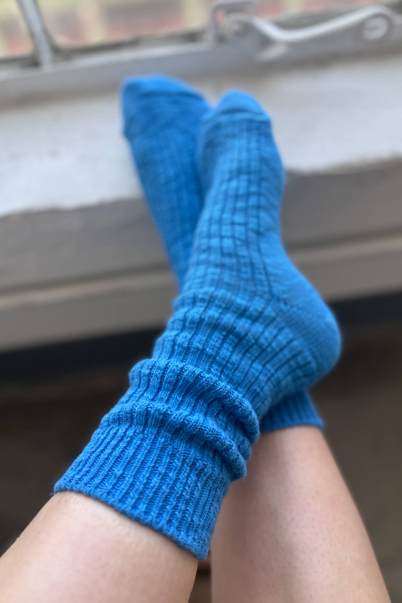 Cottage Socks: Flax