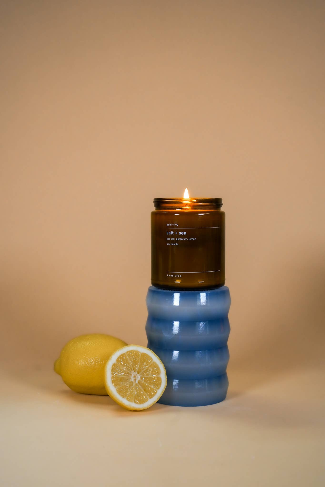Gold + Ivy Soy Candle – 7.5 oz.