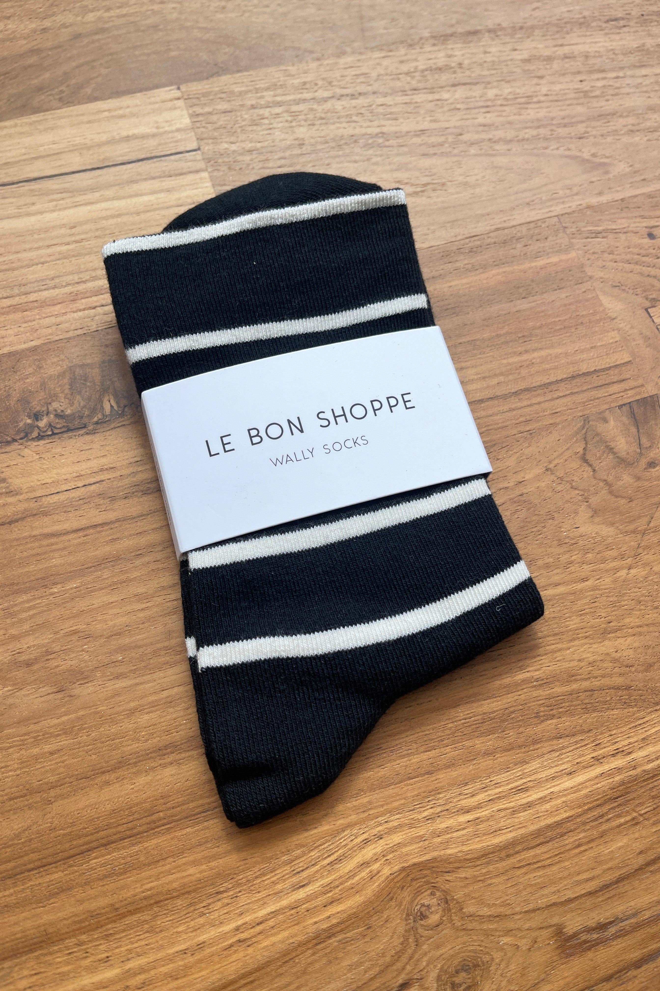 Wally Striped Crew Socks