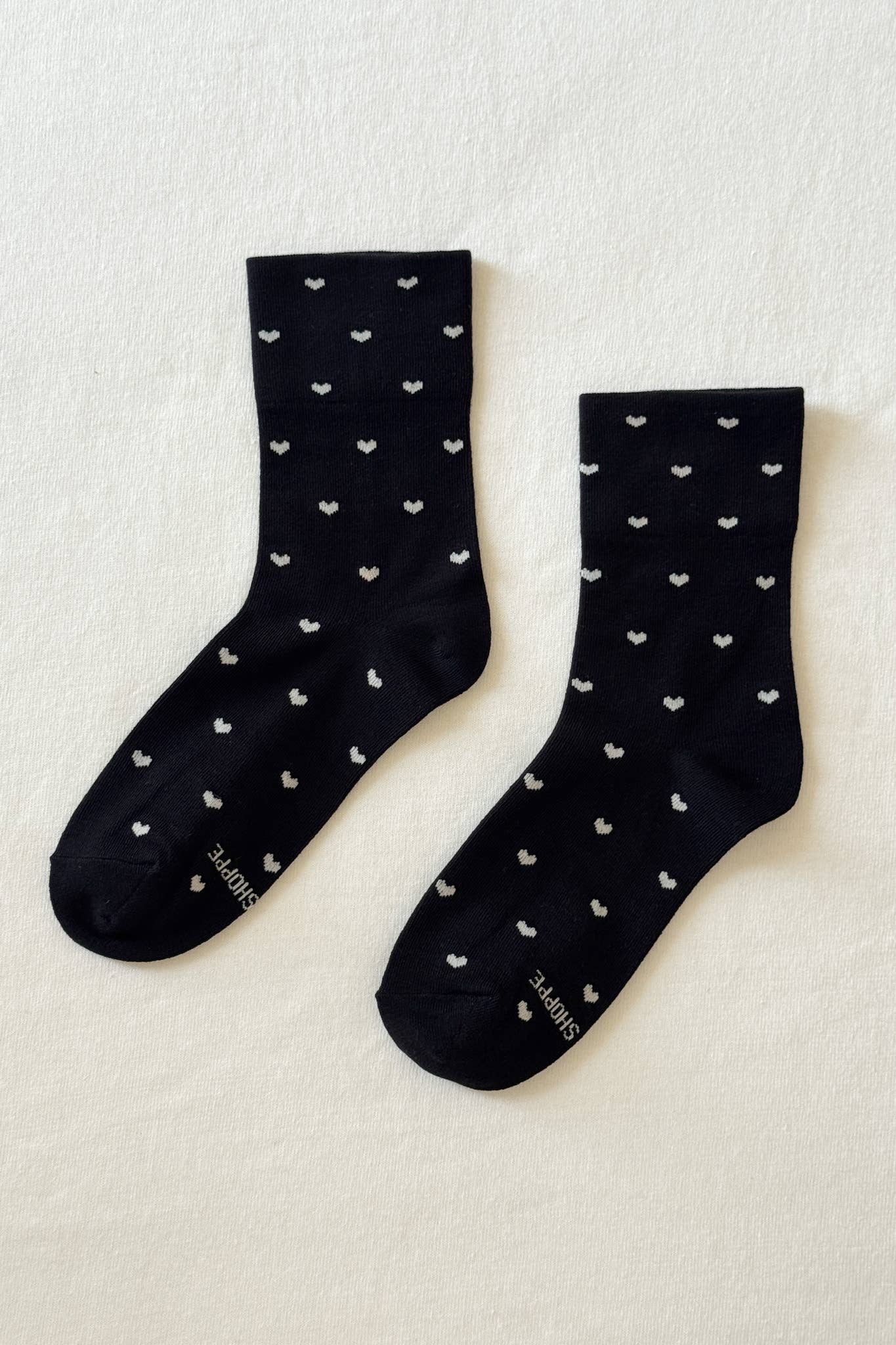 Sneaker Socks: Ht. Grey
