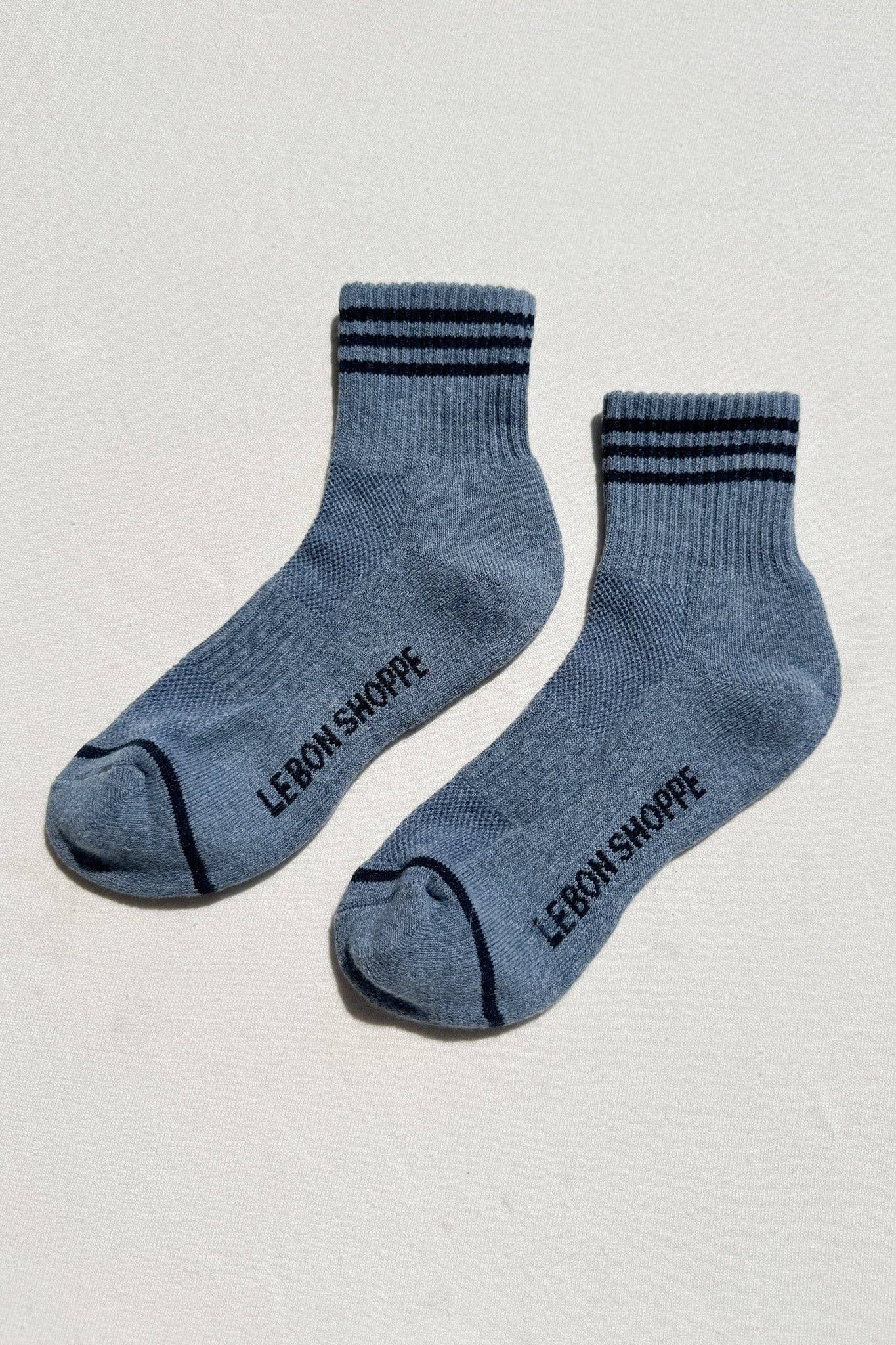 Le Bon Shoppe Girlfriend Socks – Indigo