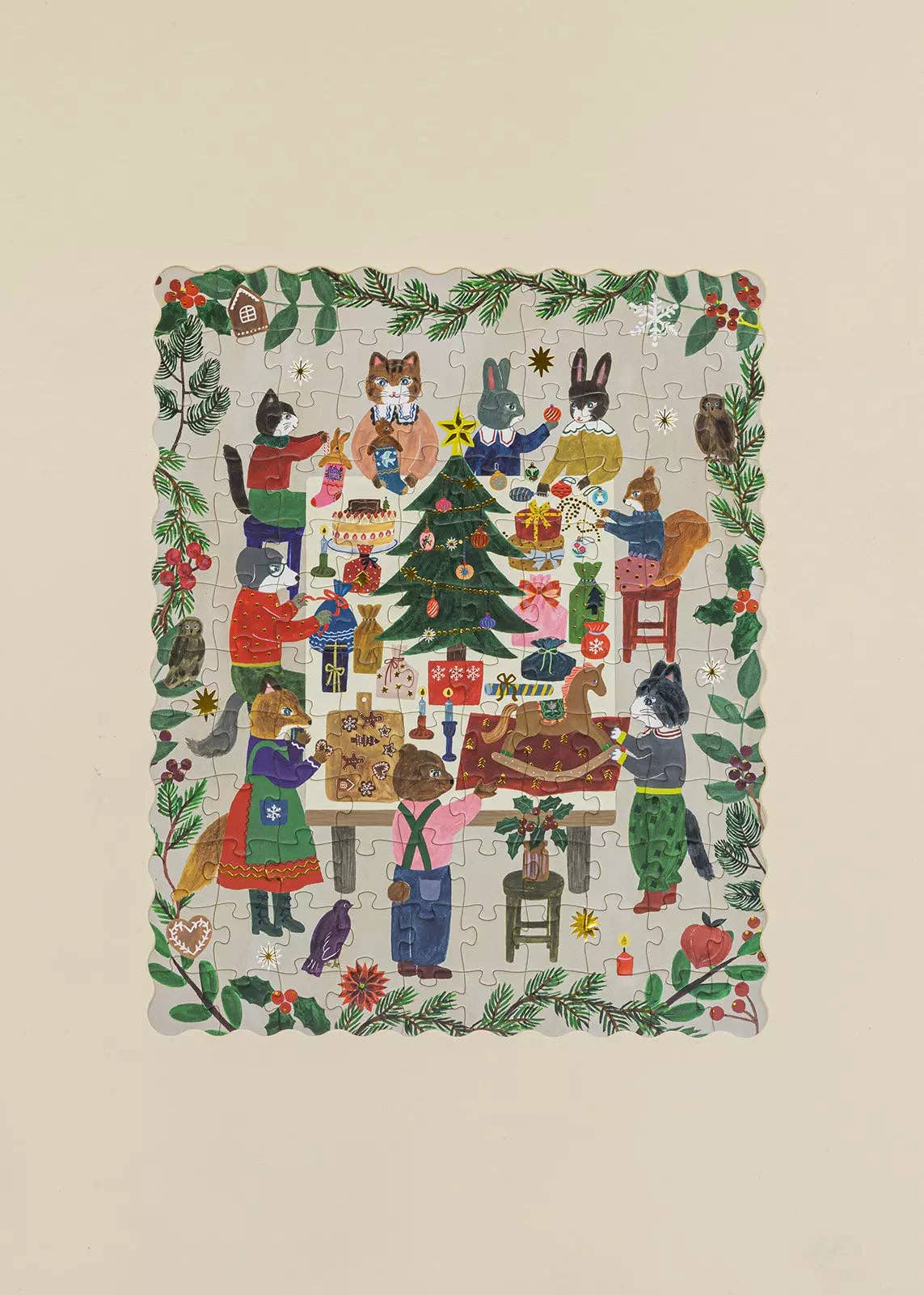 Holiday Puzzle - Gift Exchange - 120pcs