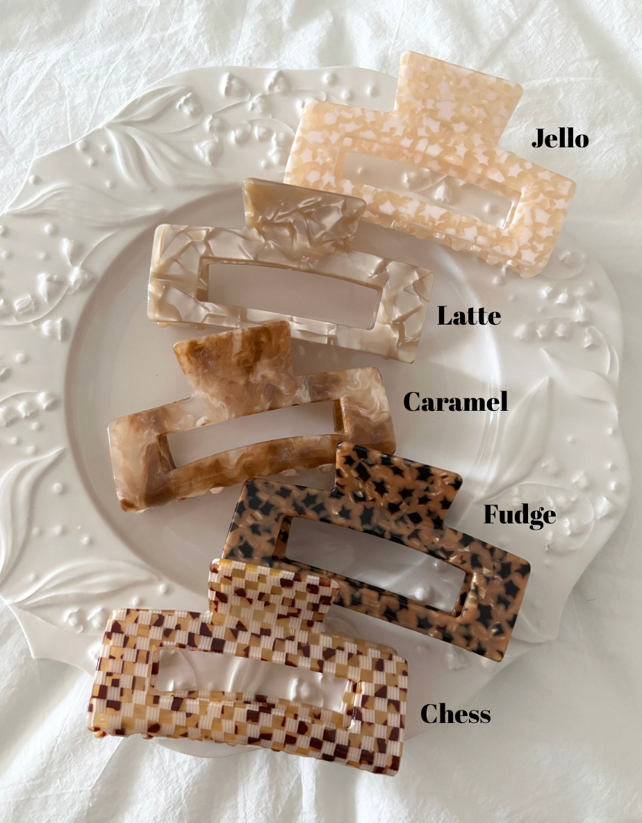 Acetate Jumbo Hair Claw - Betty
