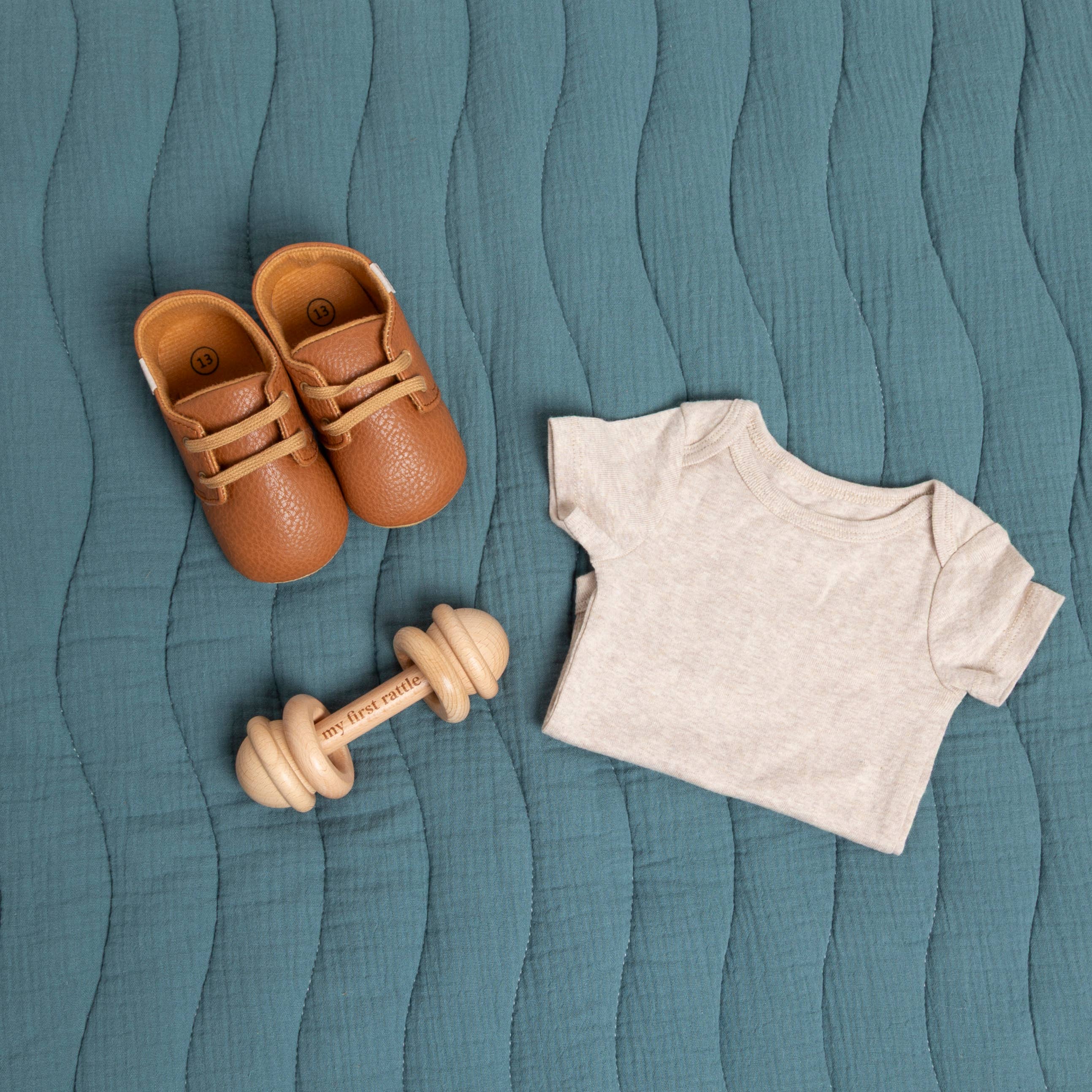 Baby's First Rattle – Montessori Wooden Toy