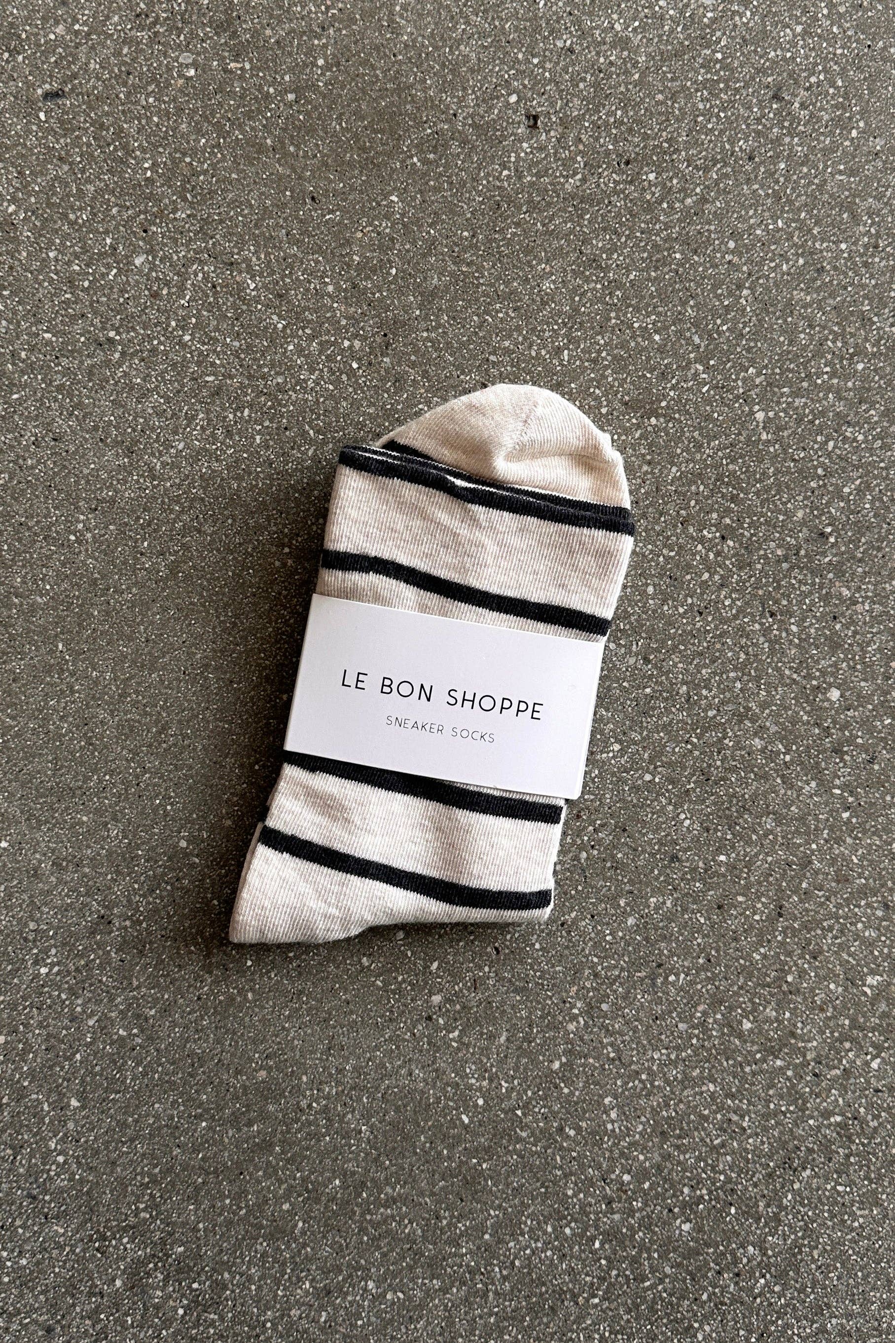 Wally Striped Crew Socks