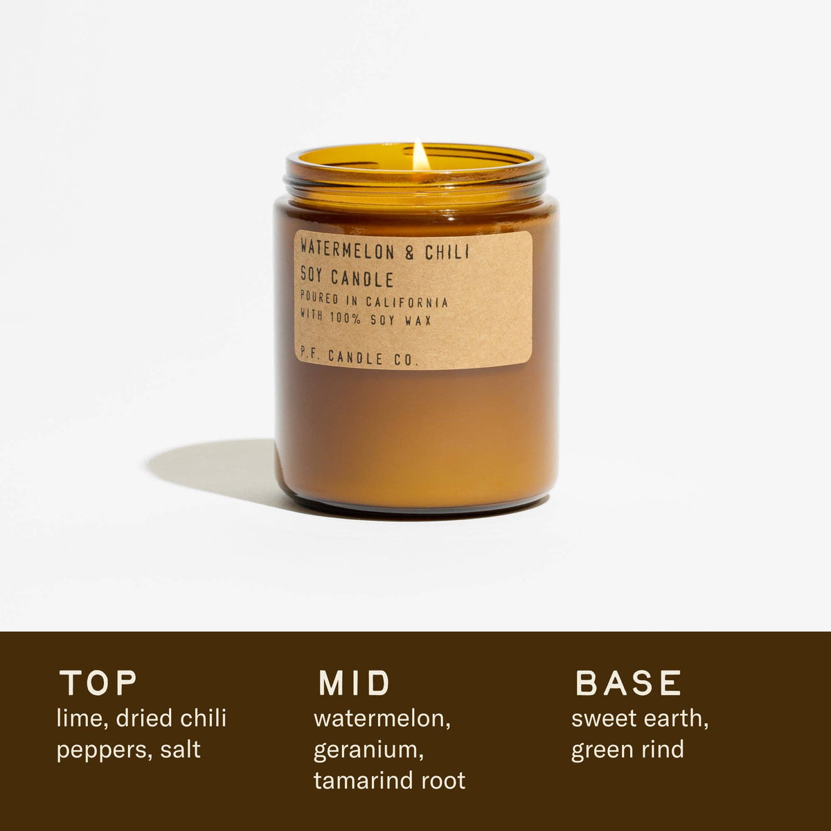 Watermelon & Chili Standard Soy Candle – Limited Edition
