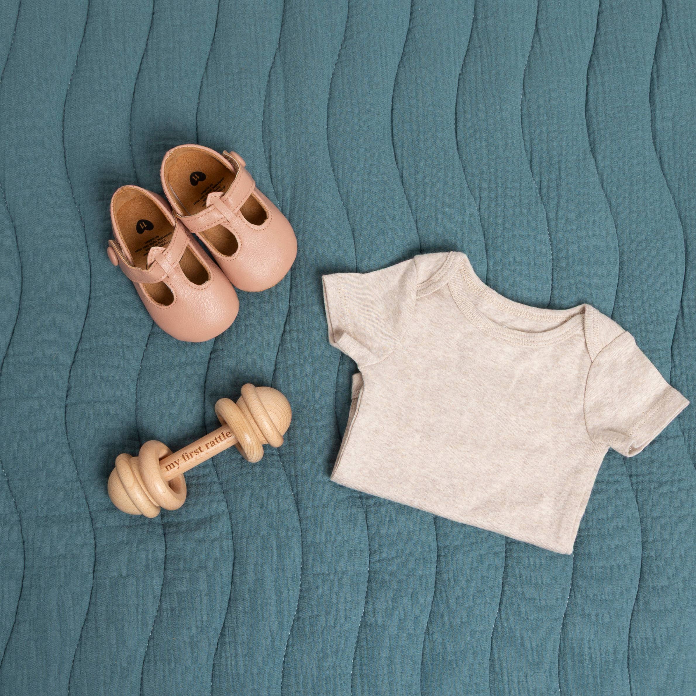 Baby's First Rattle – Montessori Wooden Toy