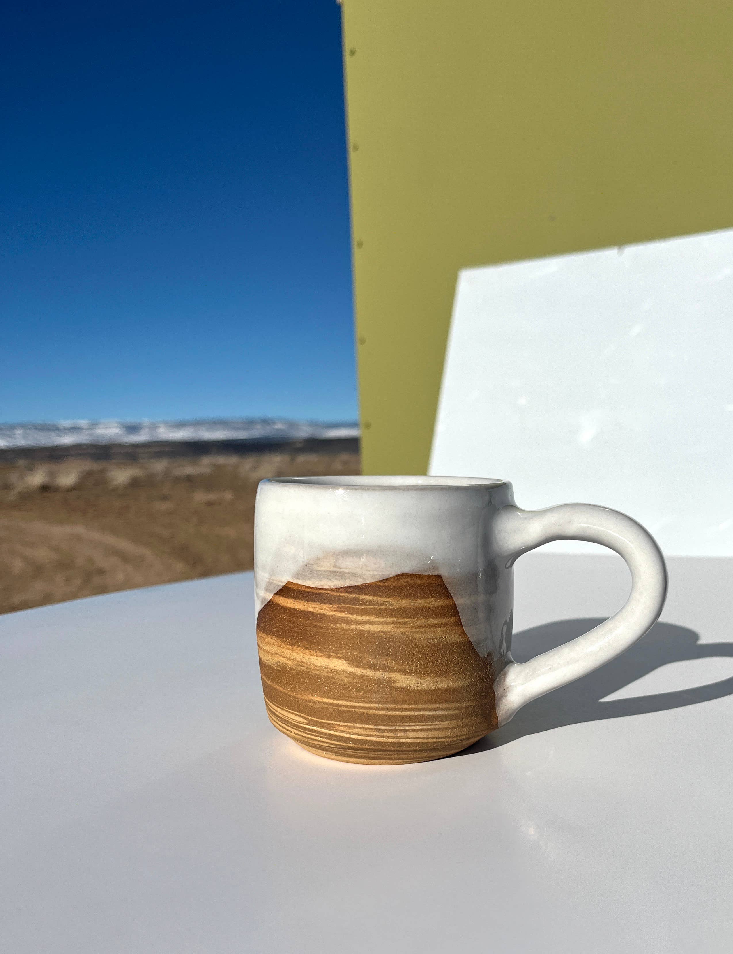 Red Sandstone Butte Ceramic Mug