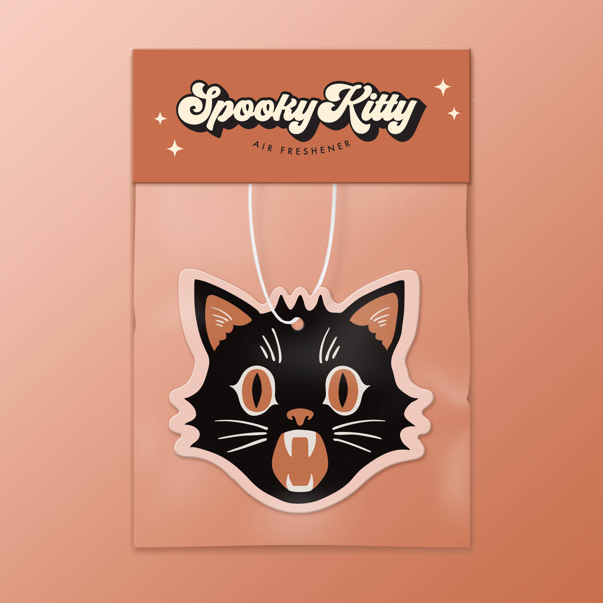 Spooky Kitty Halloween Air Freshener