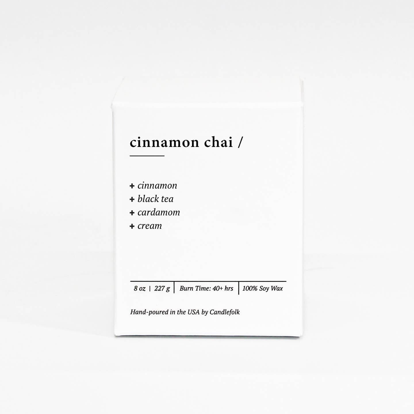 Cinnamon Chai Soy Candle - 8 oz