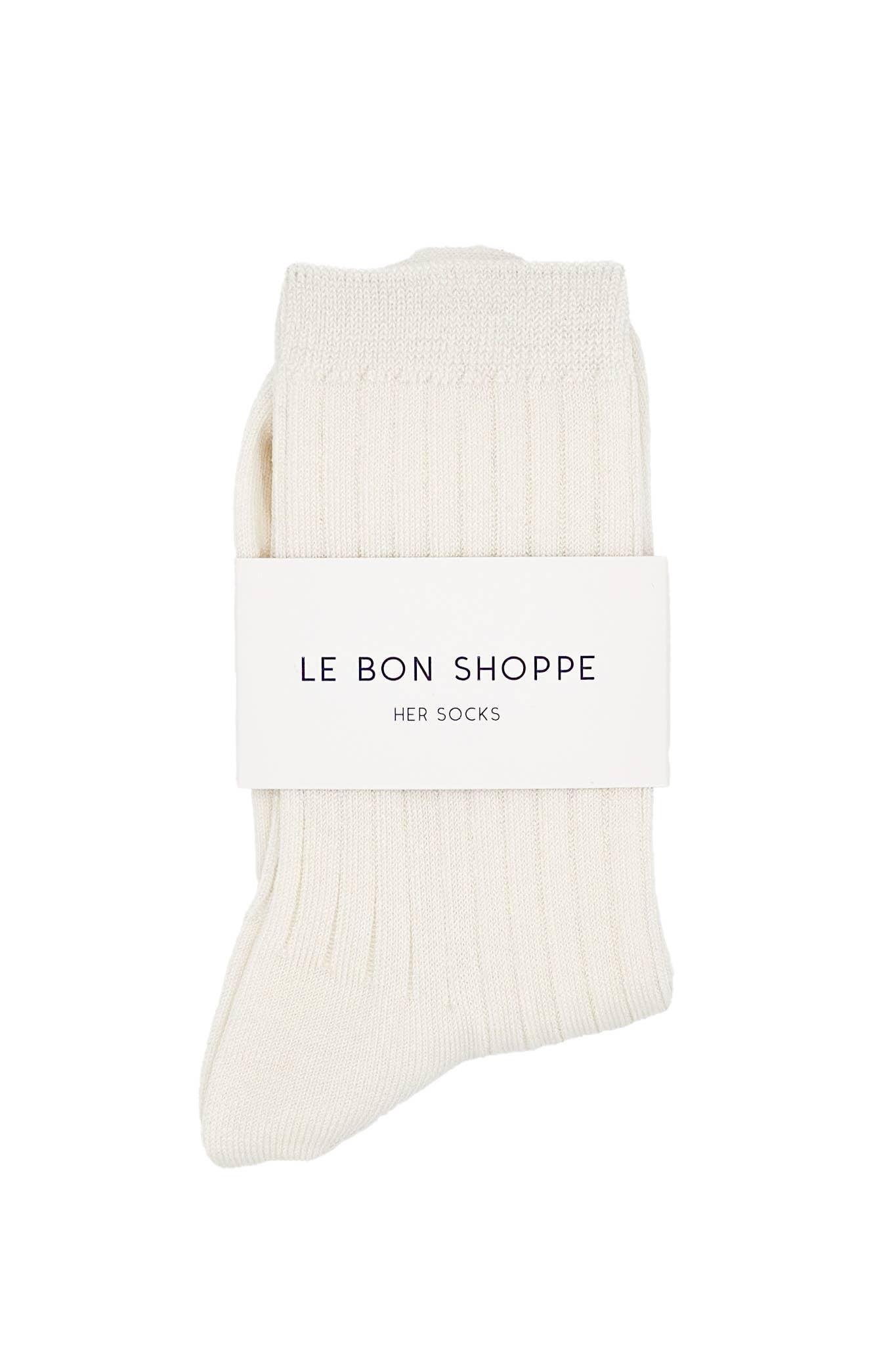 Desert Rose Mercerized Cotton Ribbed Socks