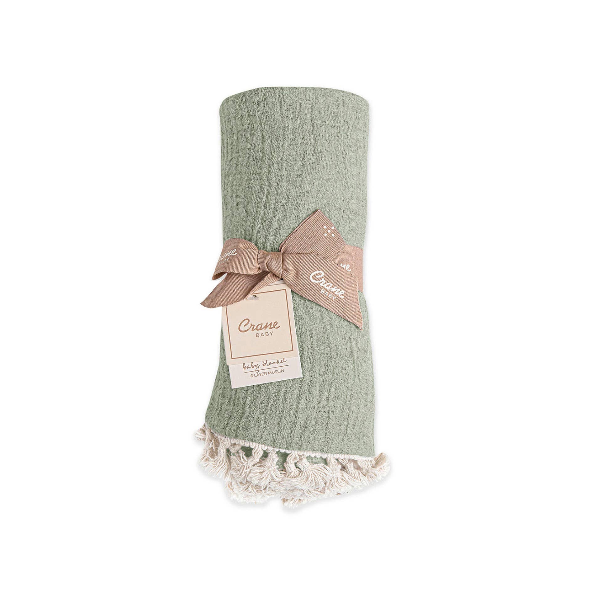 6-Layer Muslin Blanket in Fern