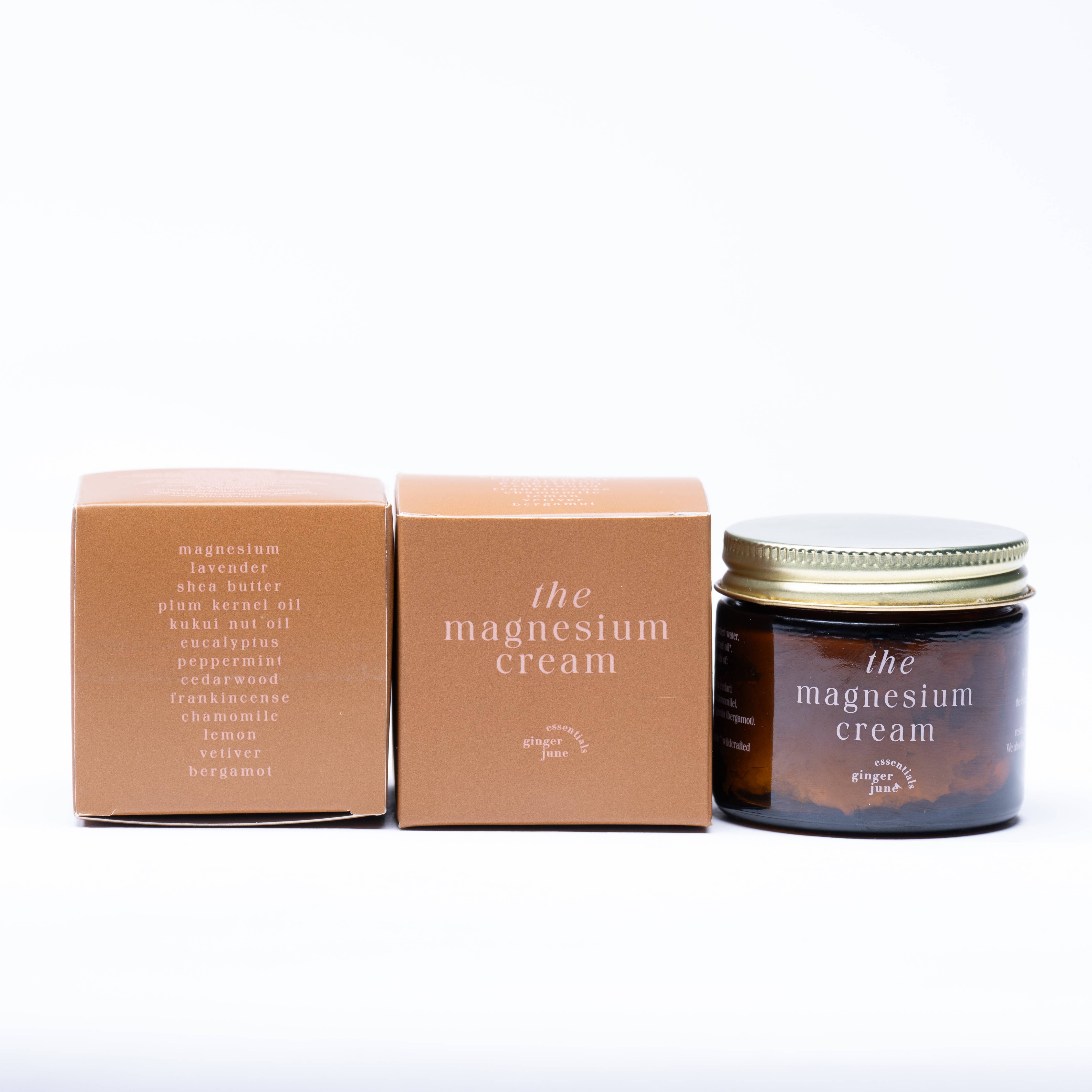 The Magnesium Cream • 2 oz Glass Jar