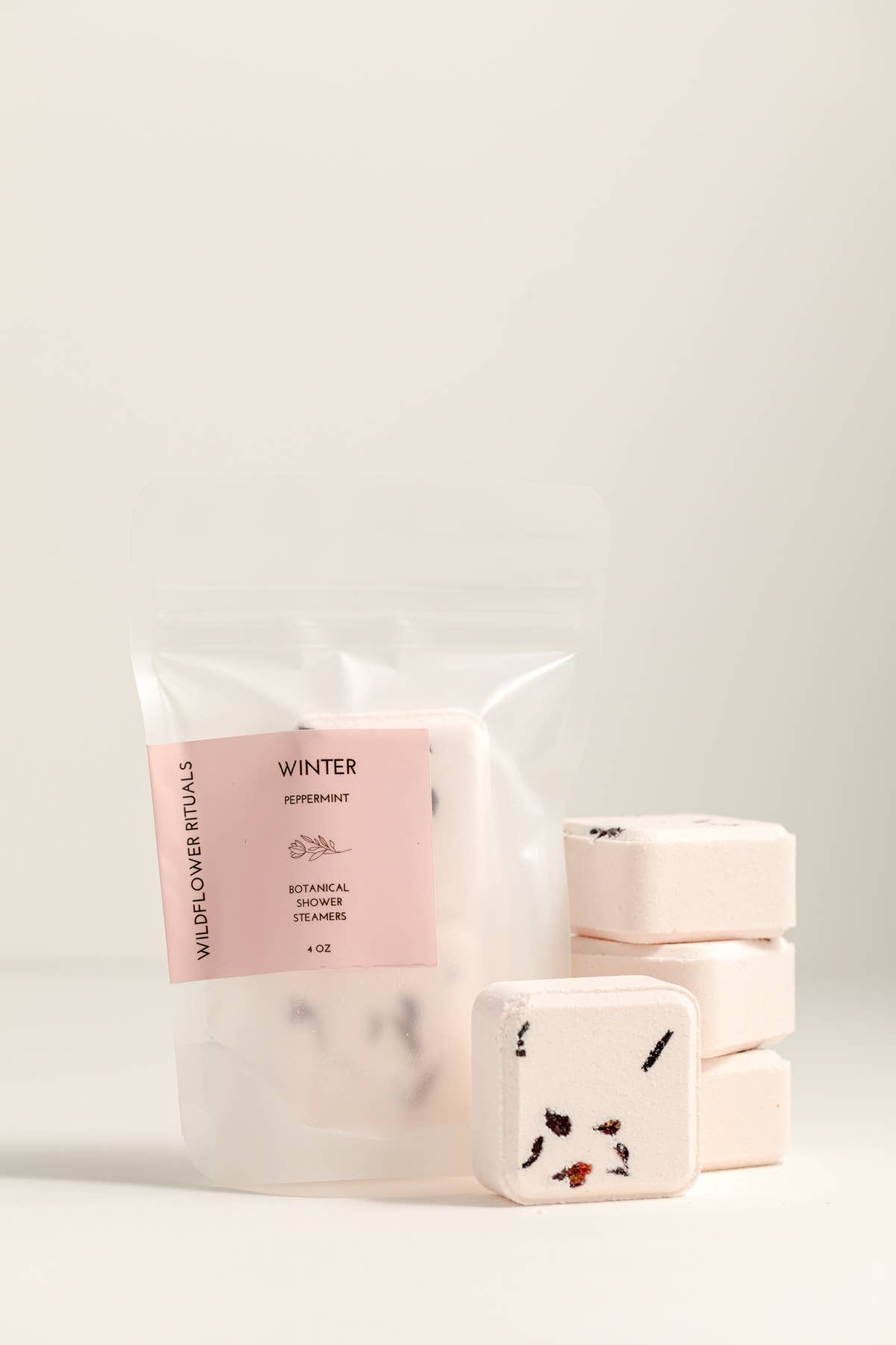 Winter Botanical Shower Steamers – Peppermint