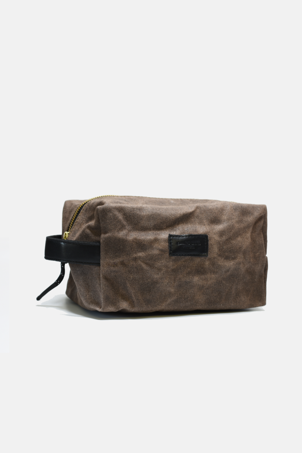 Waxed Canvas Toiletry Bag / Dopp Kit – Green