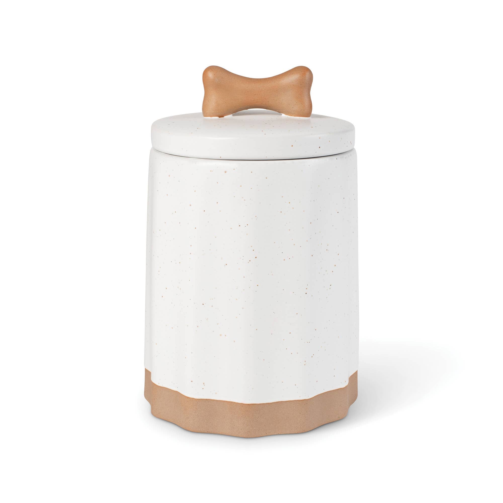 Speckled Bone Dog Treat Jar