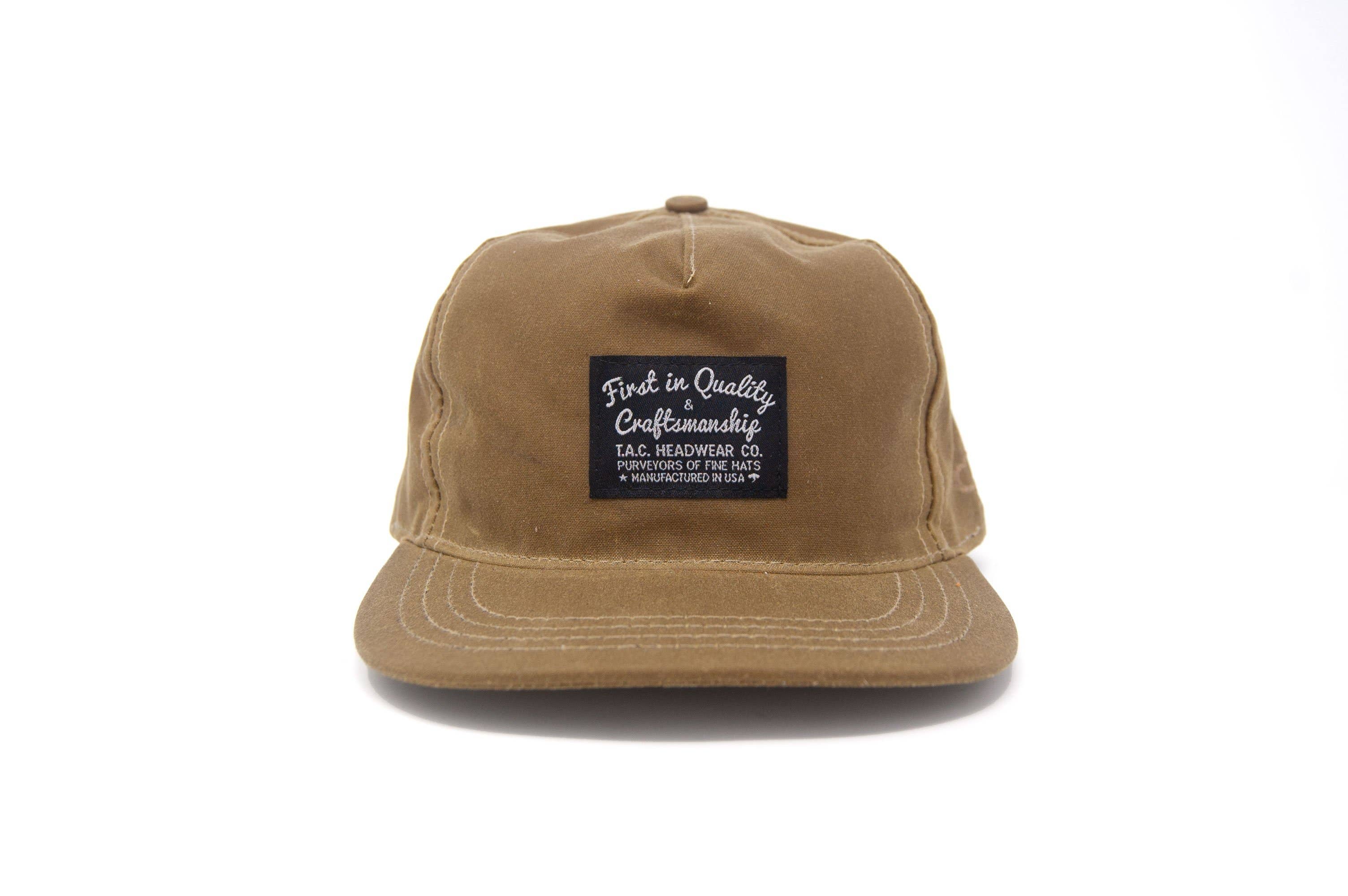 Wax II Snapback Hat - Khaki