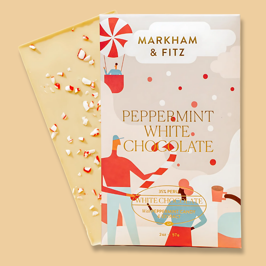 Peppermint White Chocolate Bar