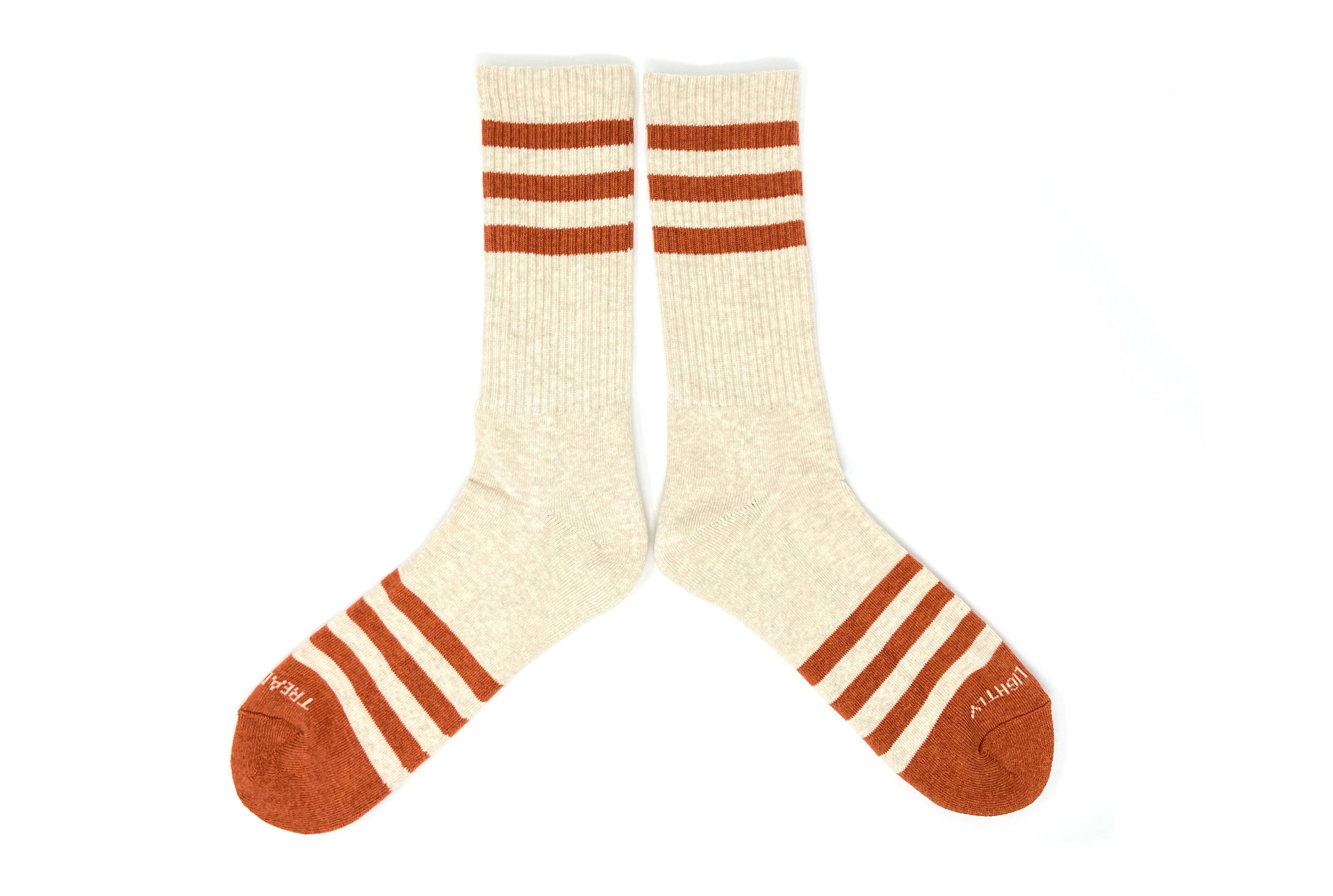 Heather Stripe Socks