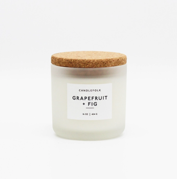 CF: Grapefruit & Fig - 16oz Tumbler Soy Candle