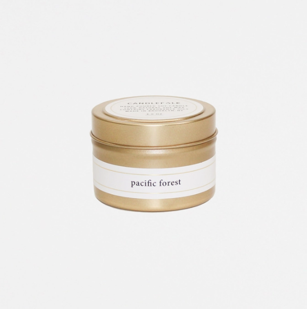 CF: Pacific Forest - 4 oz Gold Travel Candle