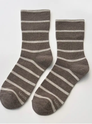 Wally Striped Crew Socks