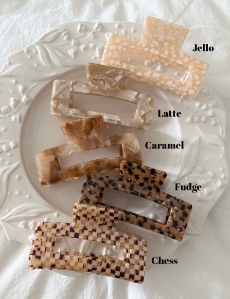 Acetate Jumbo Hair Claw - Betty