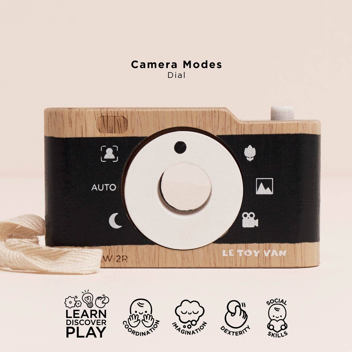 Wooden Retro Camera