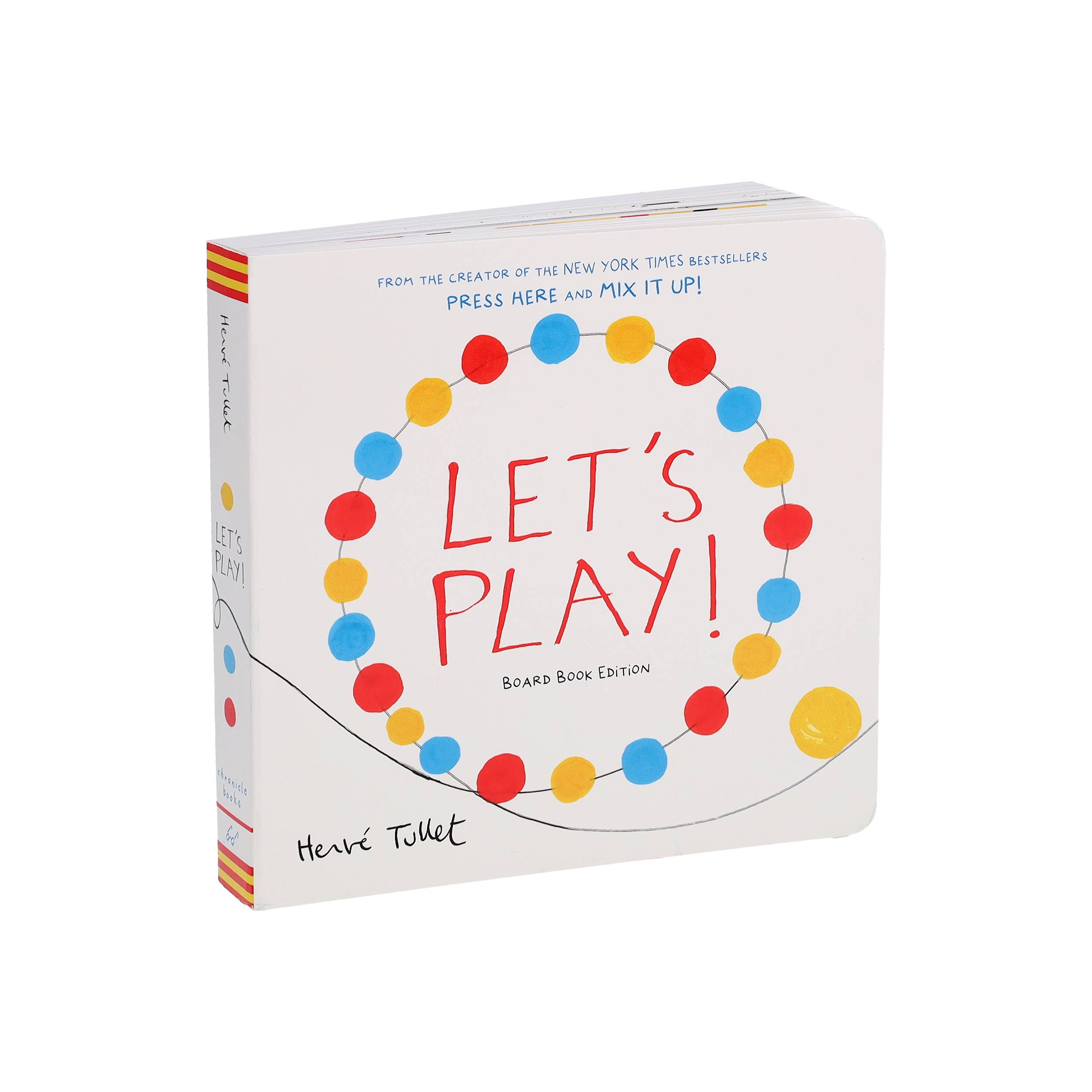 Let's Play! Board Book by Hervé Tullet