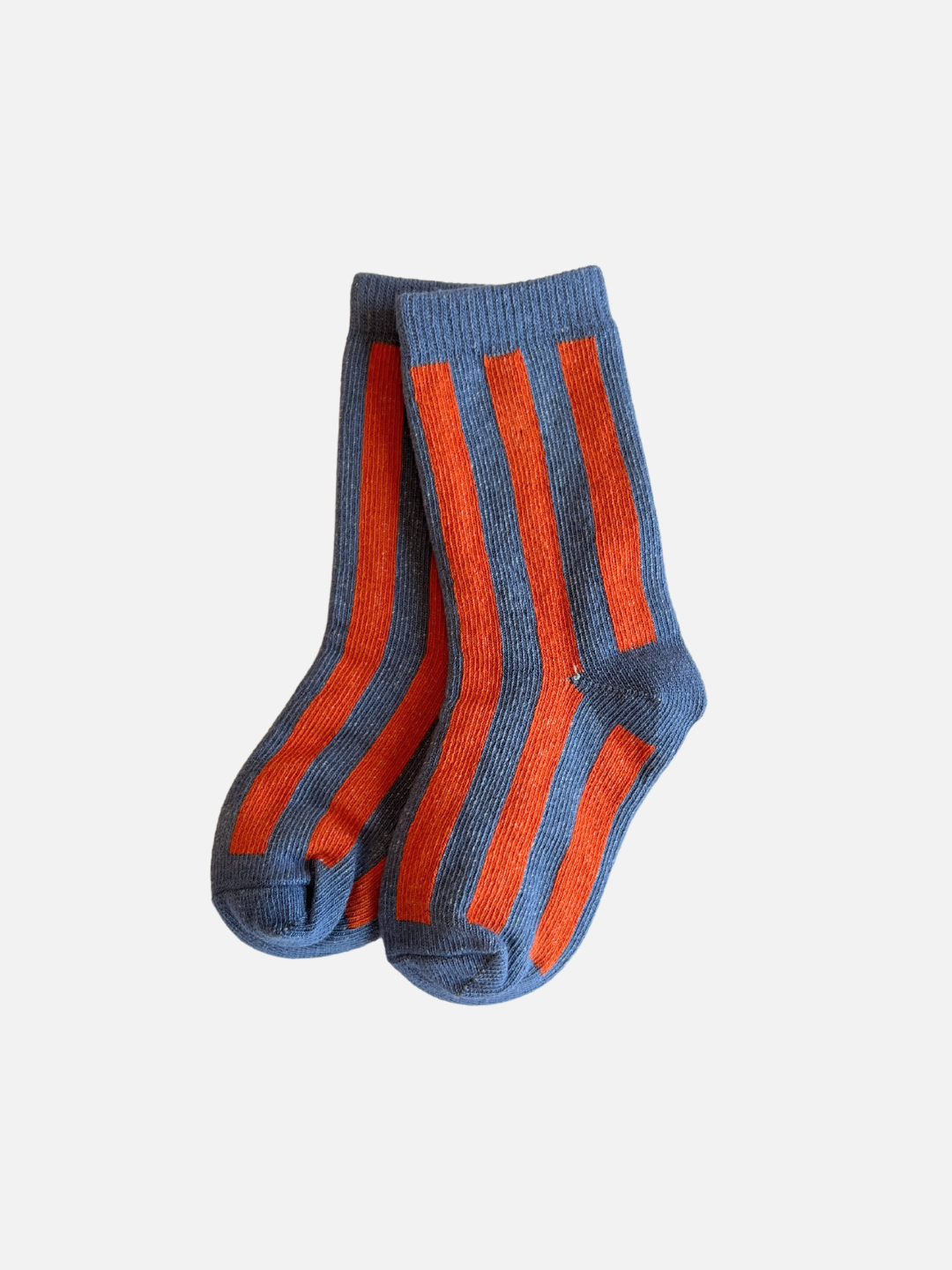 Stripe Sock in Slate – Kids 1–3Y