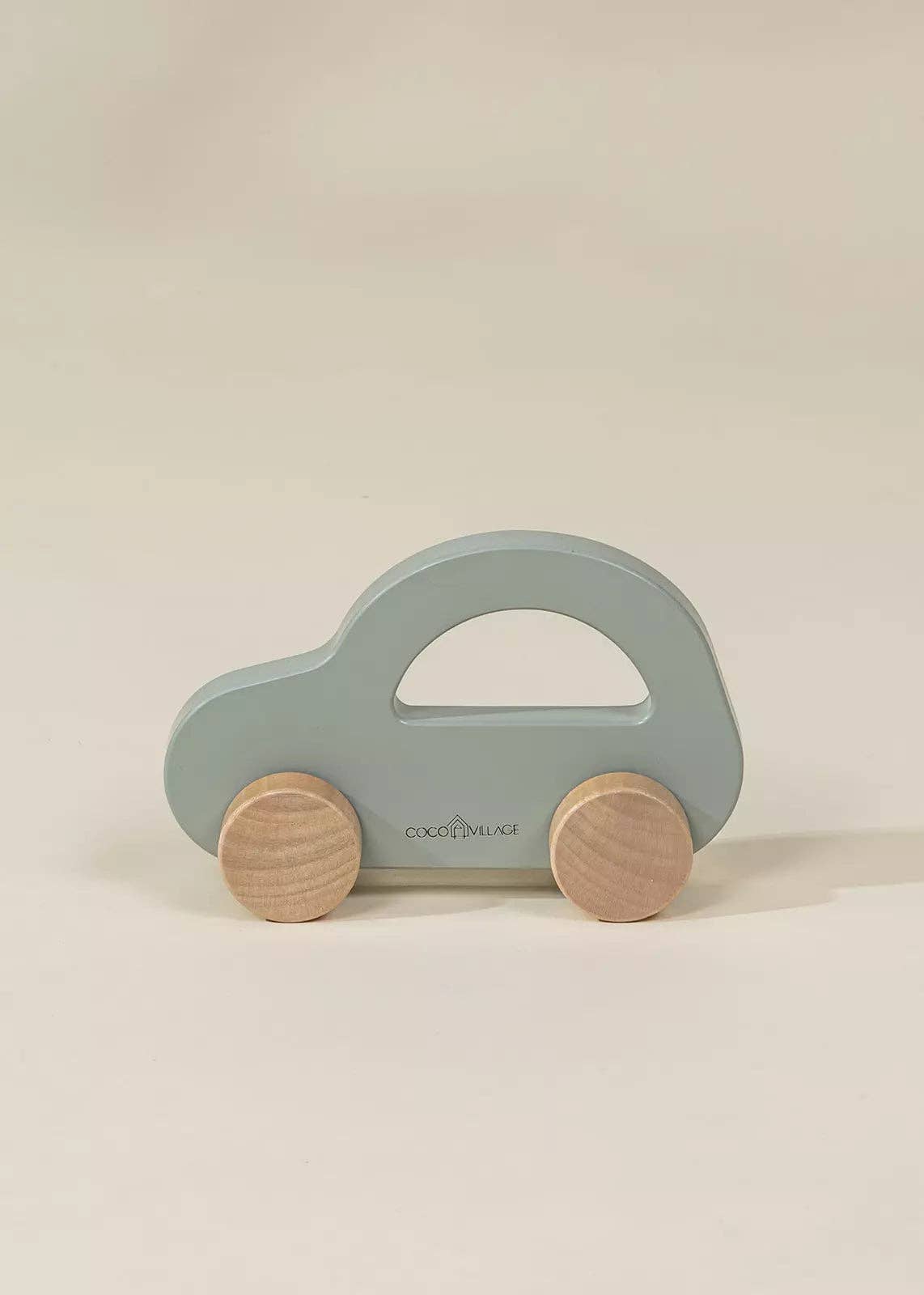 Wooden Baby Toy Gift Set — Abacus & Car
