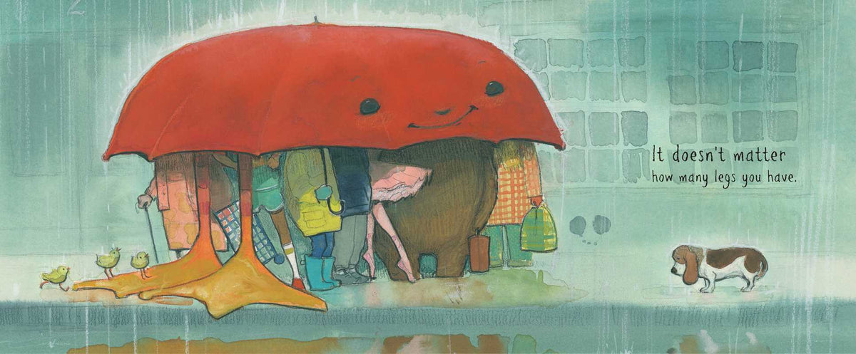 Big Umbrella by Amy June Bates: Hardcover; 40 pages / English