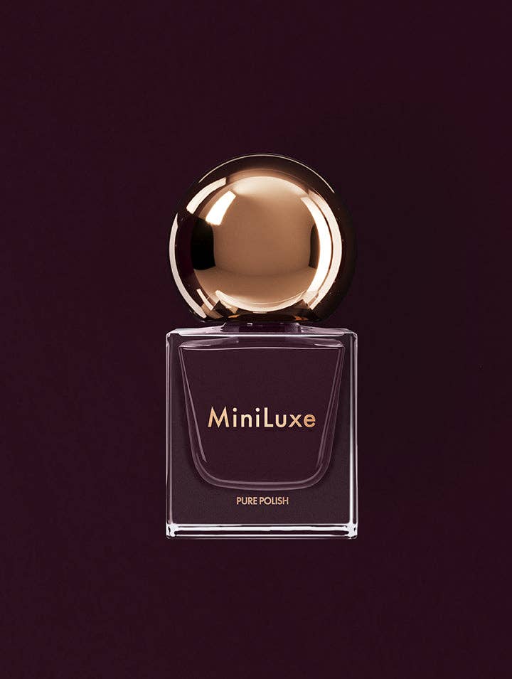 MiniLuxe Oxblood Nail Polish
