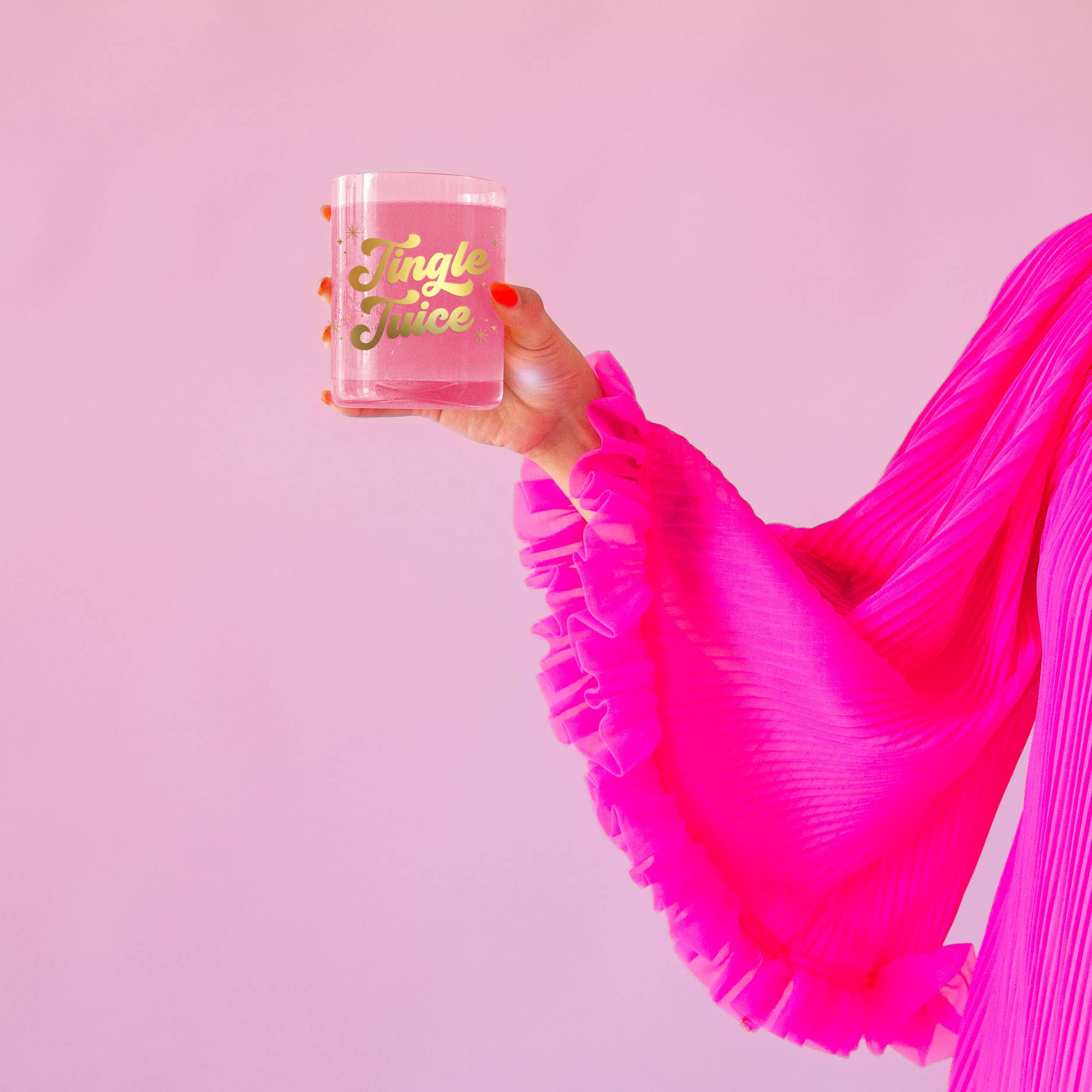 Jingle Juice Holiday Tumbler | Gold