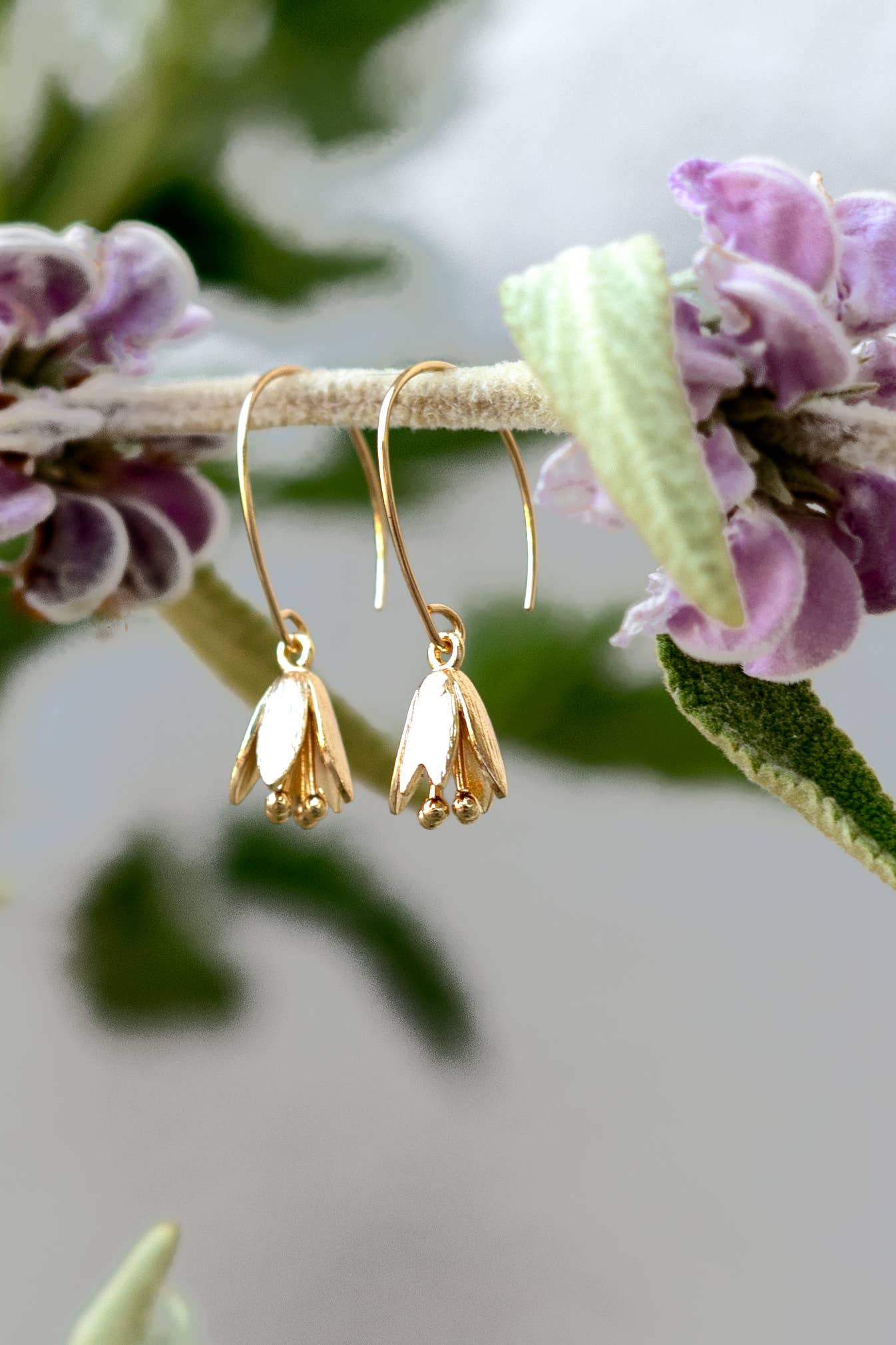Courtenay Tulip Drop Earrings