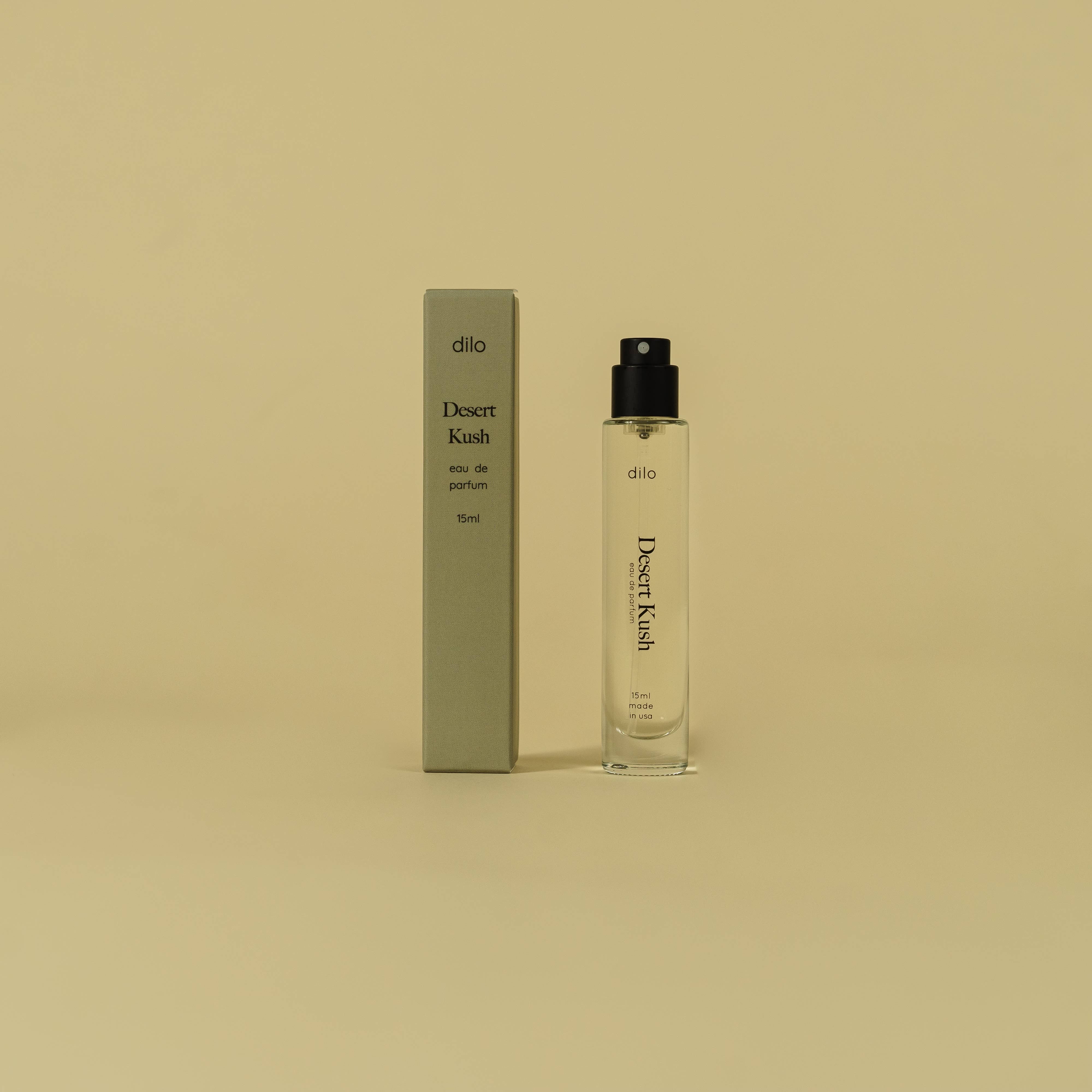 Dilo Desert Kush Eau de Parfum Travel Sprayer – 15ml