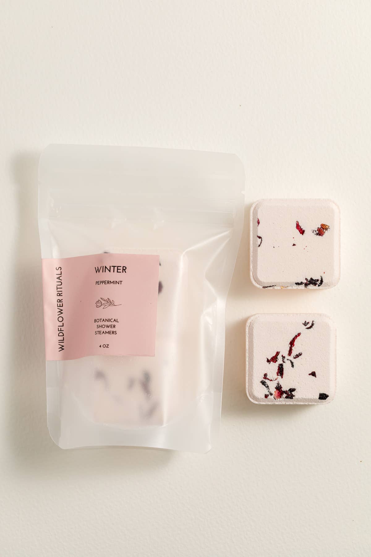 Winter Botanical Shower Steamers – Peppermint