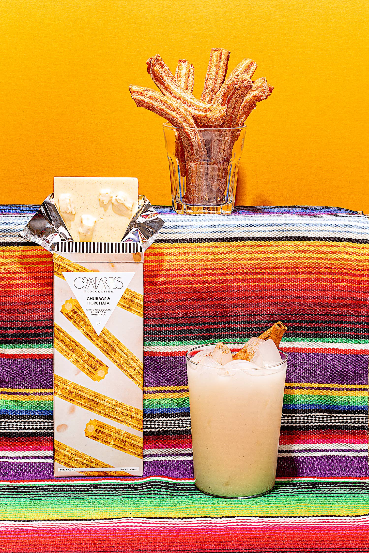 Compartes Churros & Horchata Chocolate Bar