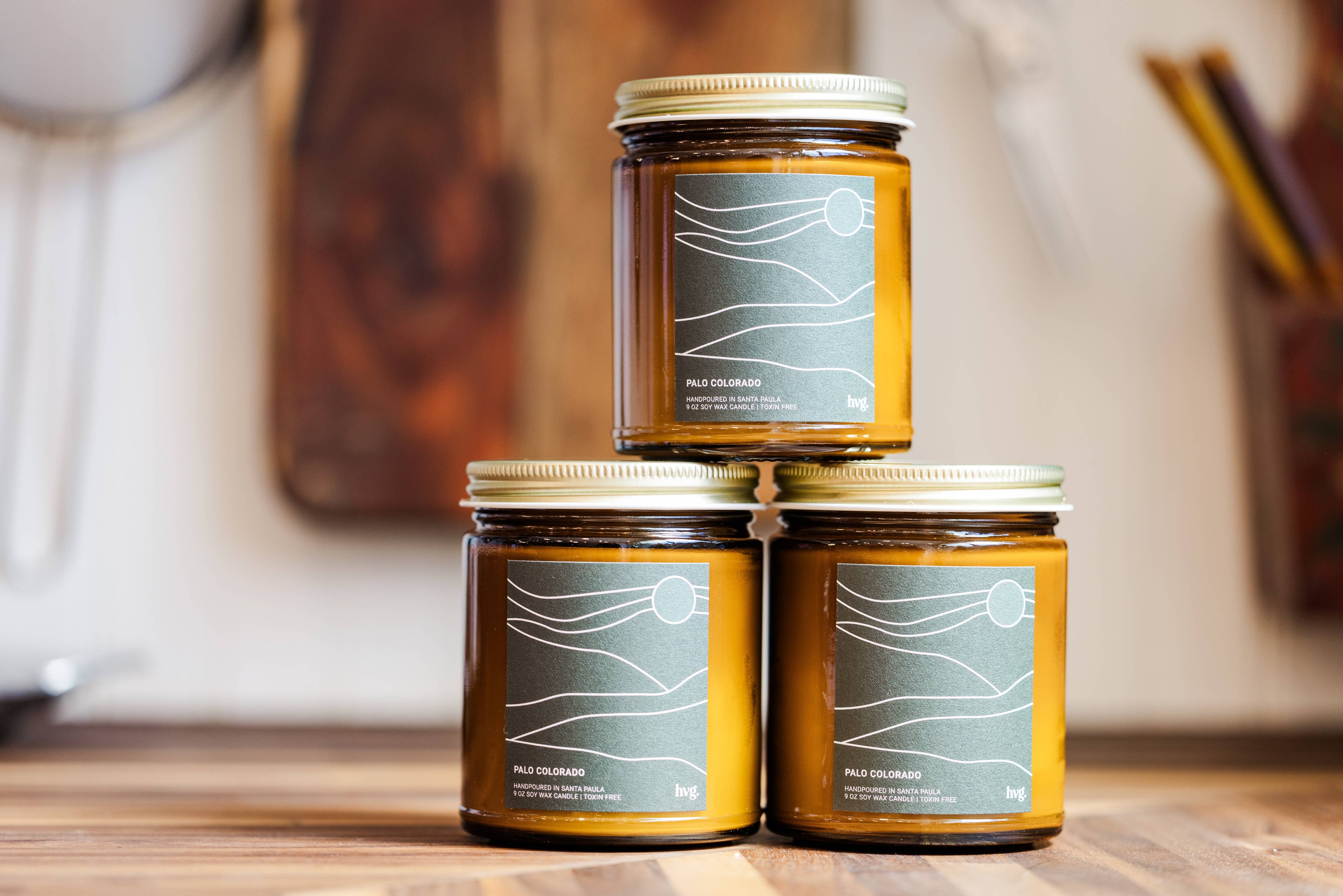 Palo Colorado Soy Wax Candle, 9 oz.