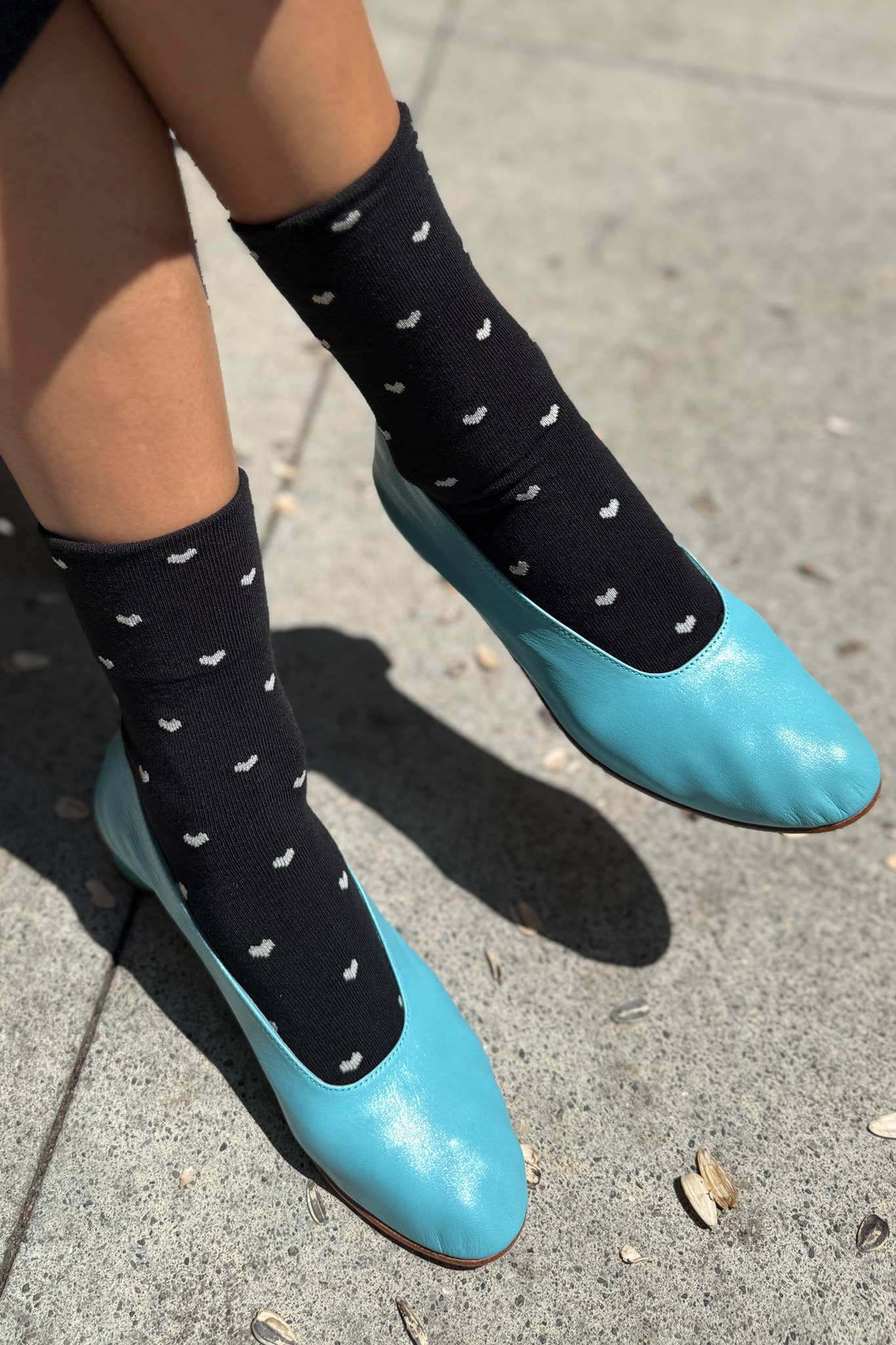Seafoam Sneaker Socks