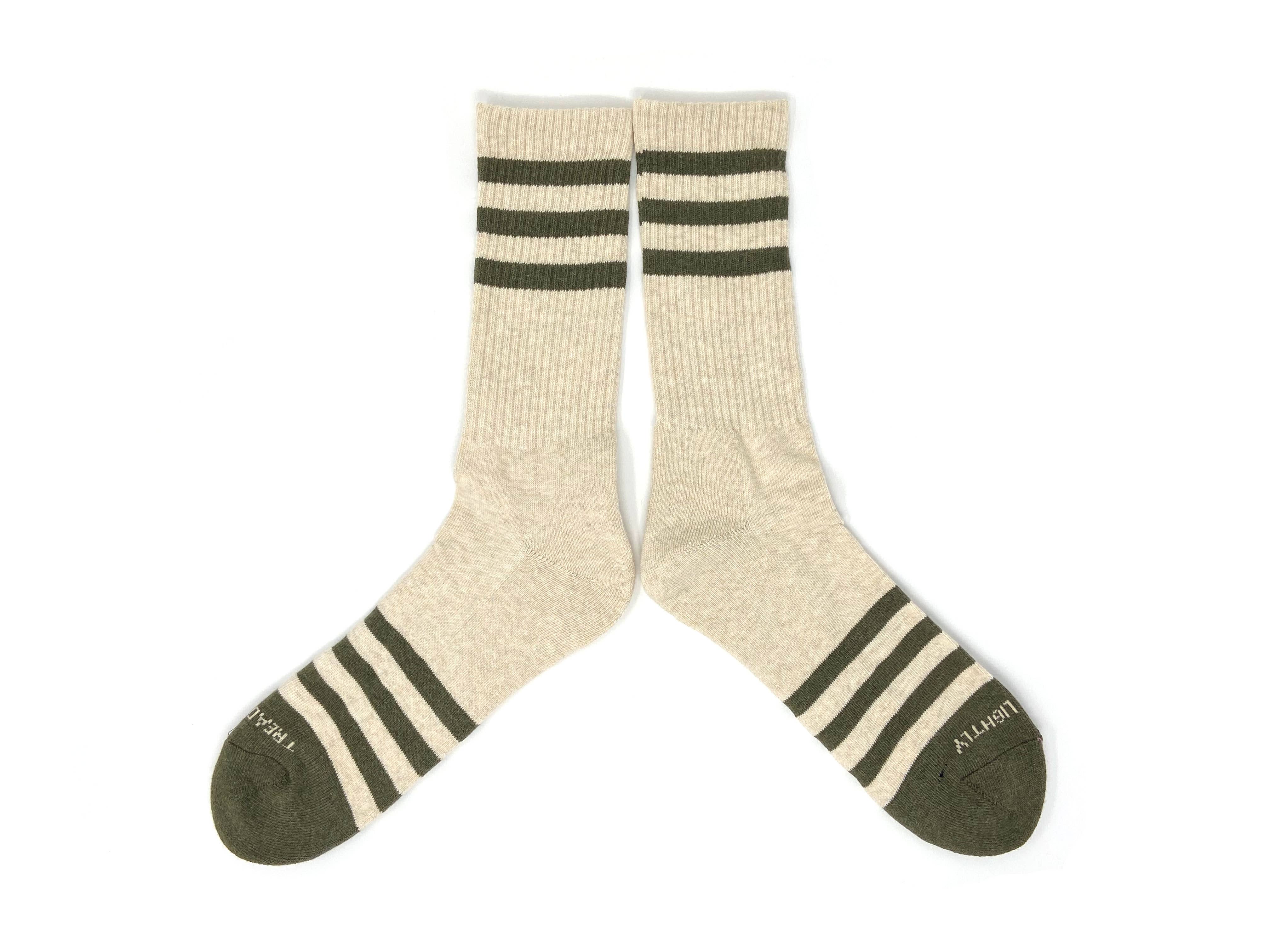 Heather Stripe Socks