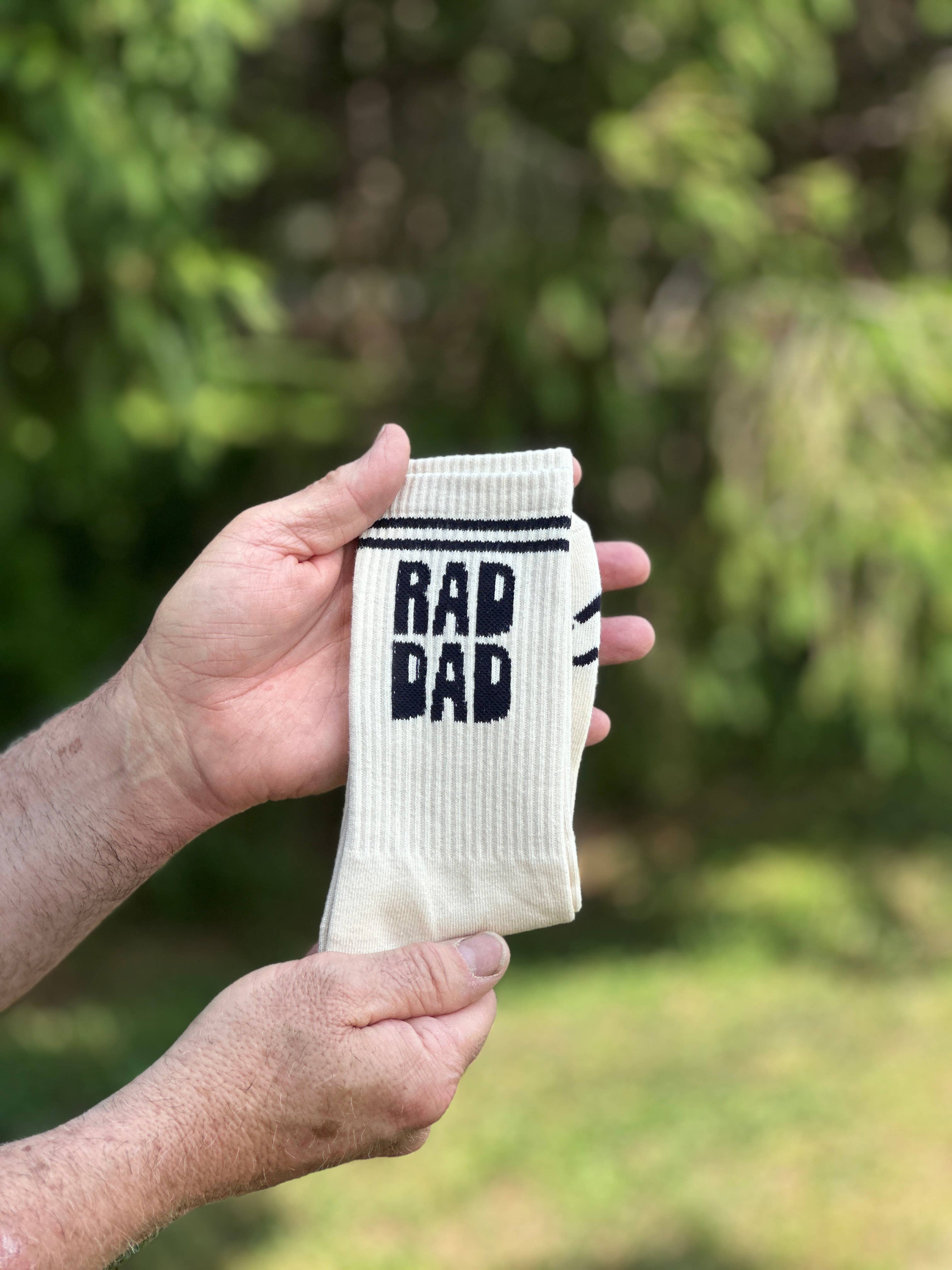 Rad Dad Crew Socks