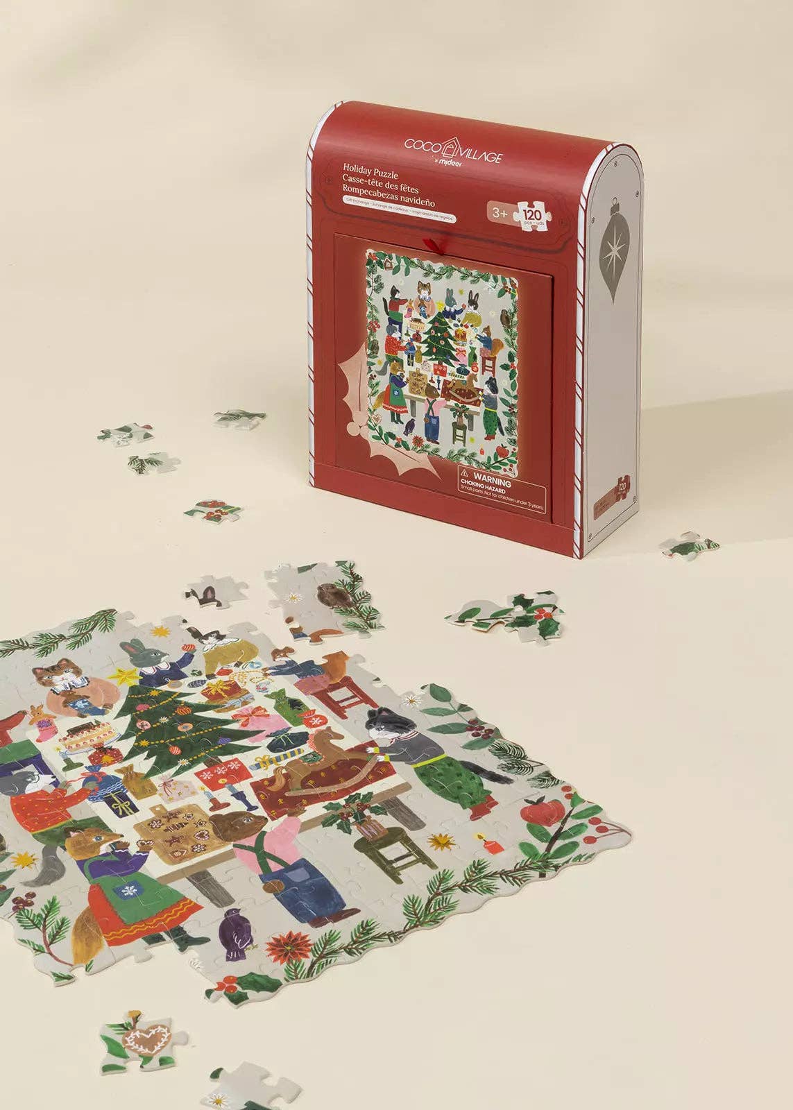 Holiday Puzzle - Gift Exchange - 120pcs