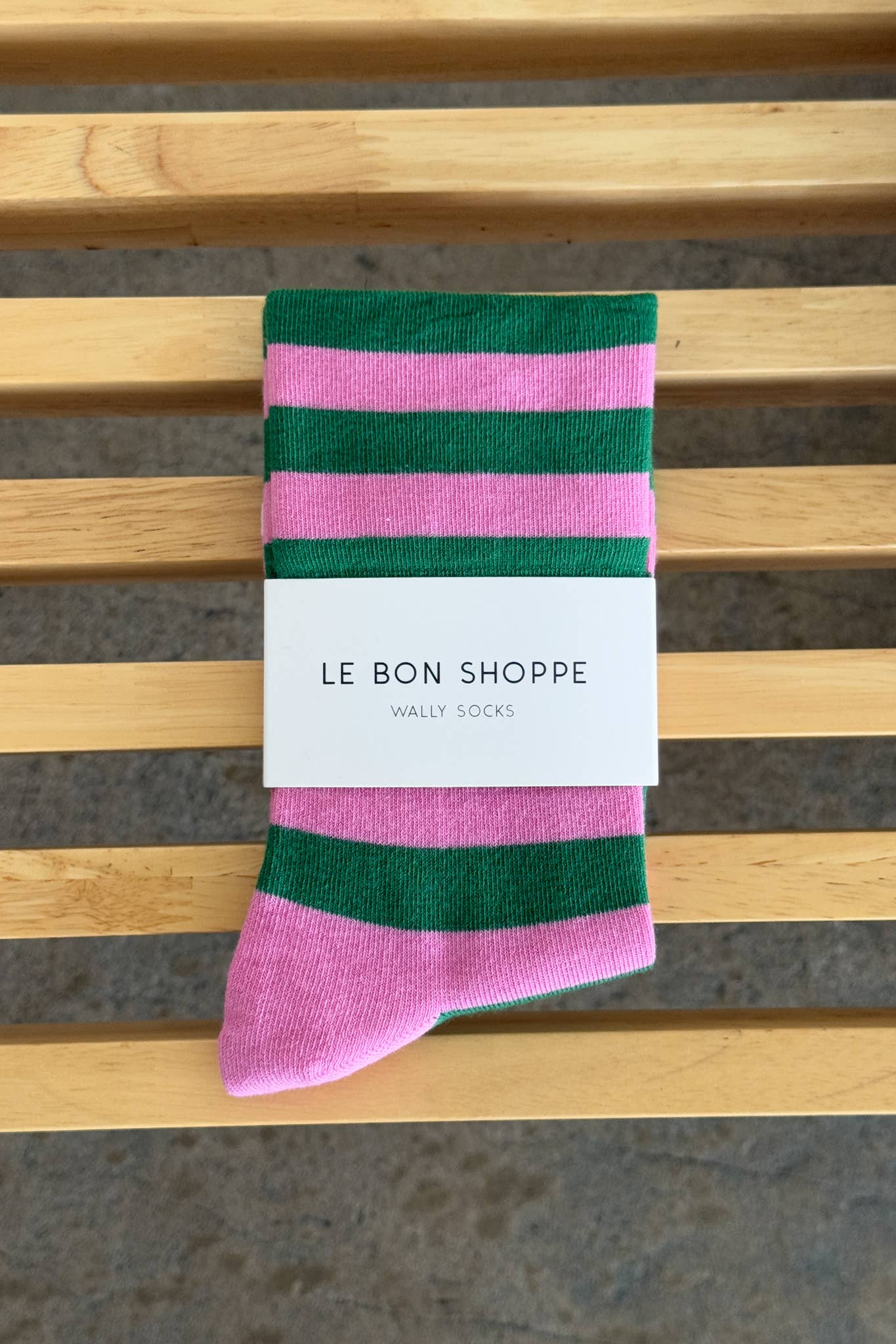Wally Grain Pattern Socks