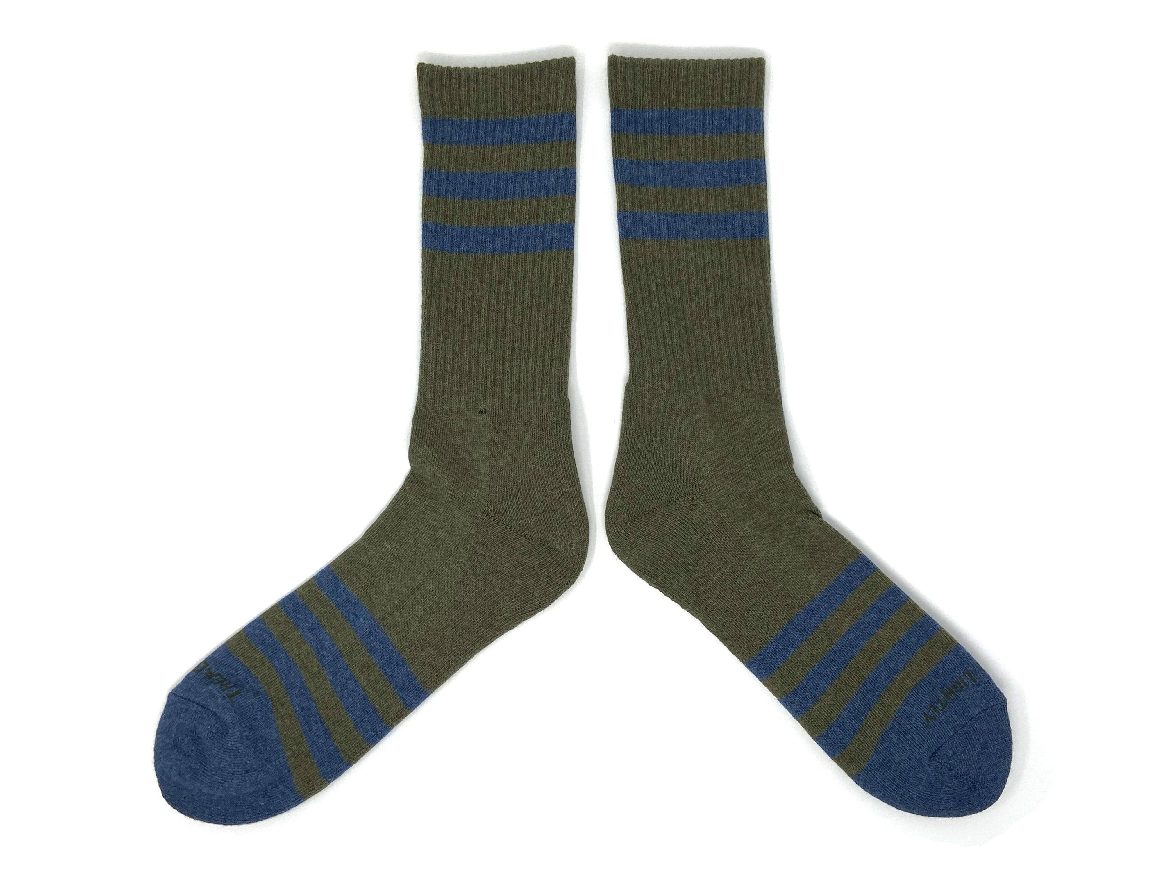 Heather Stripe Socks