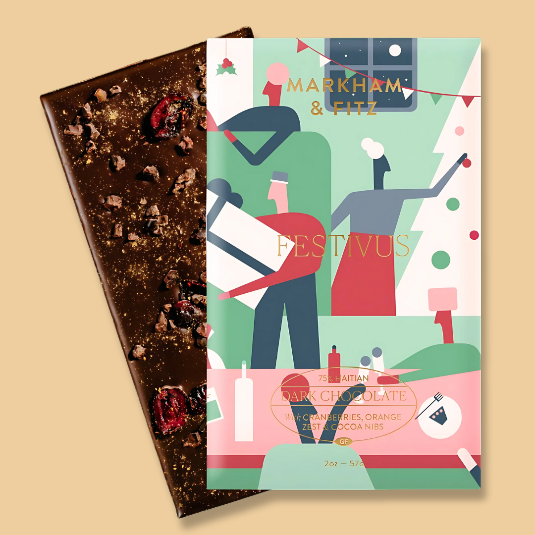 Festivus - Cranberry Citrus 75% Dark Chocolate