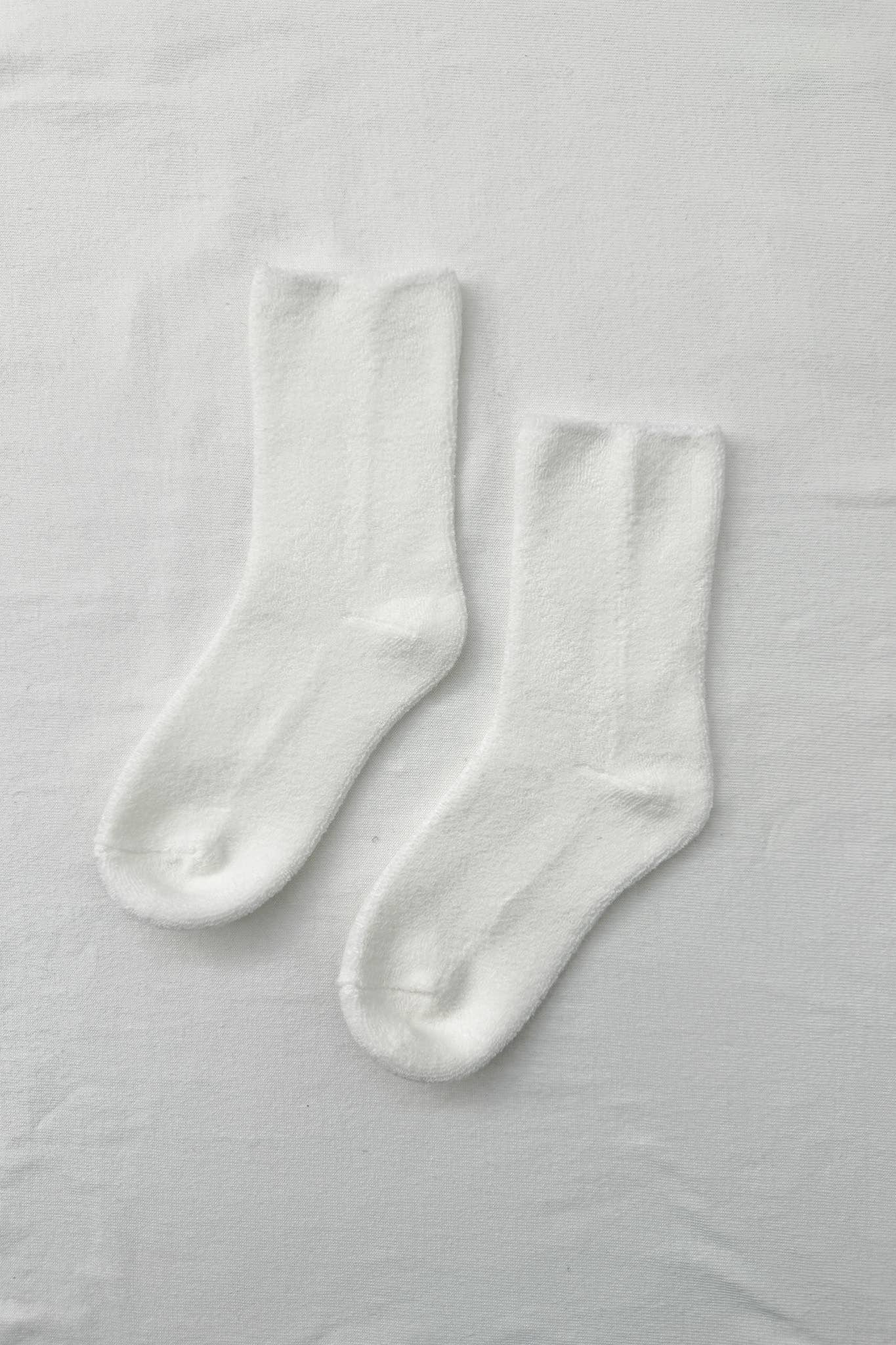 Cloud Socks in Heather Grey