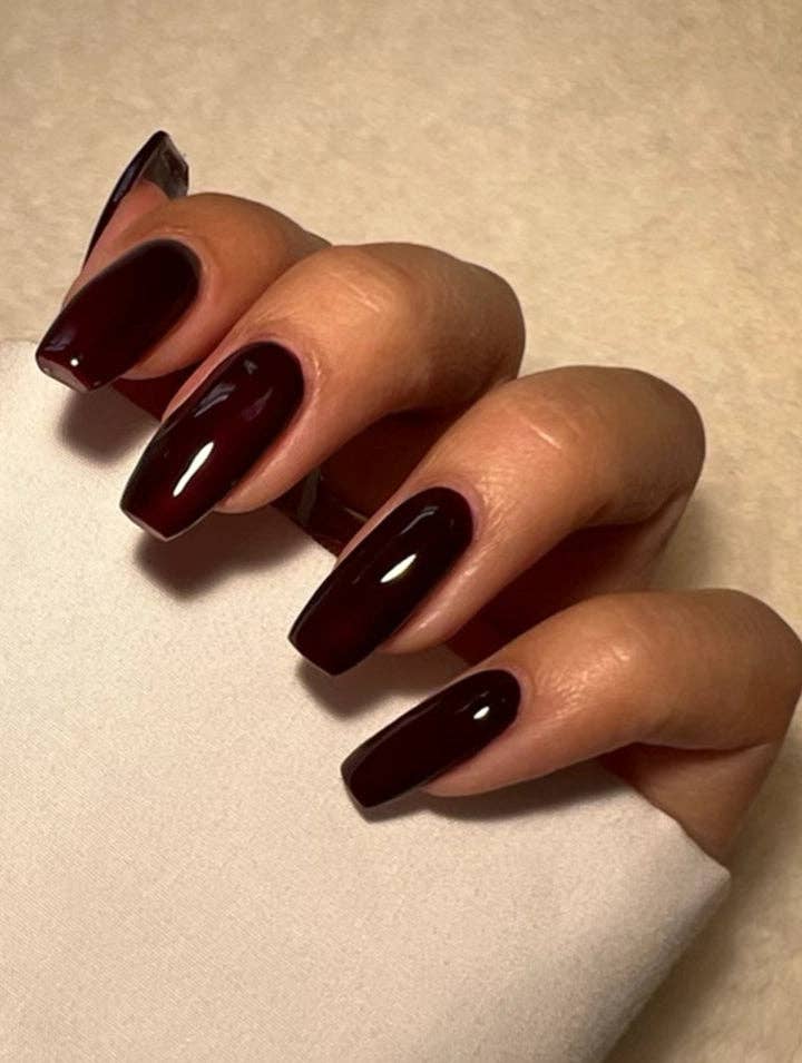 MiniLuxe Oxblood Nail Polish